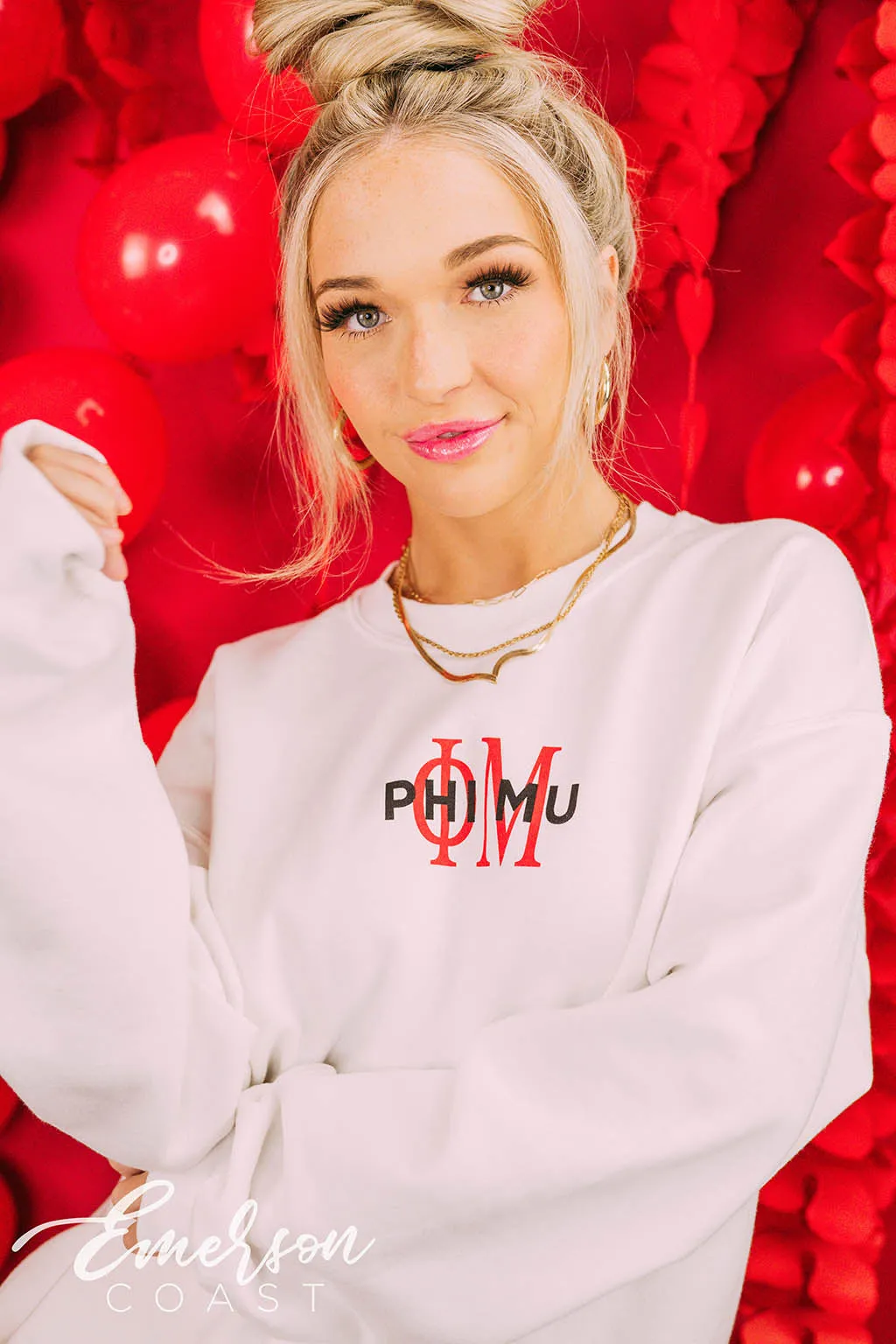 Phi Mu PR Simple Sweat Set