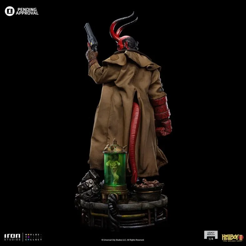 PRE-ORDER: Iron Studios Hellboy II: The Golden Army Hellboy Legacy Replica 1/4 Scale Statue