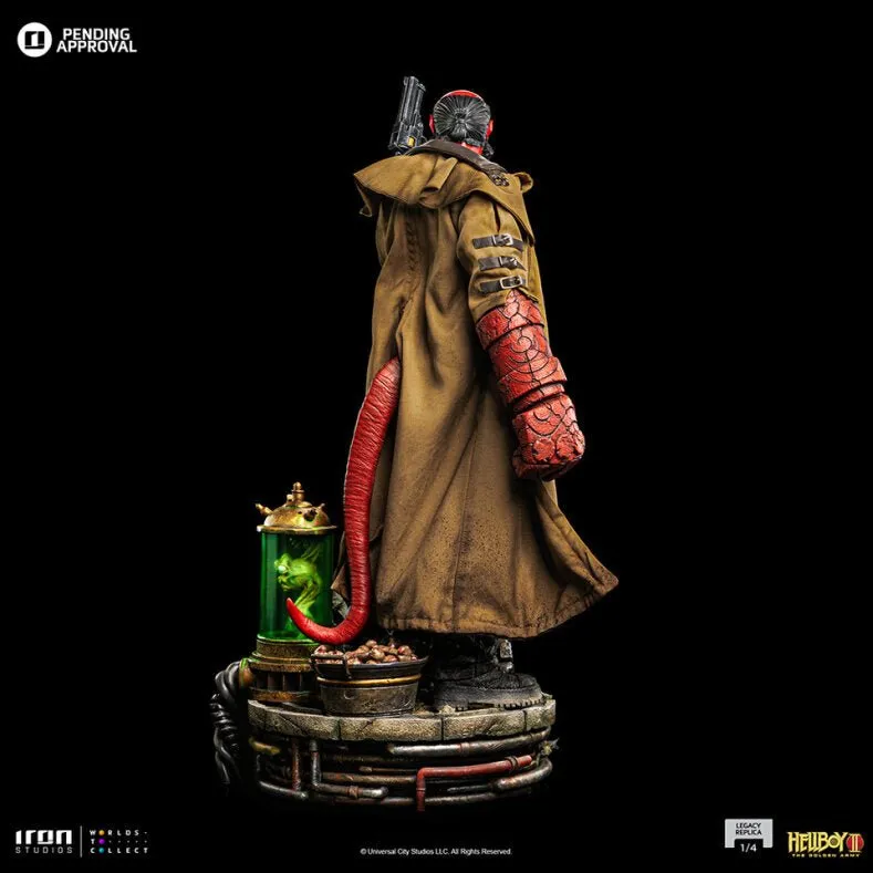 PRE-ORDER: Iron Studios Hellboy II: The Golden Army Hellboy Legacy Replica 1/4 Scale Statue