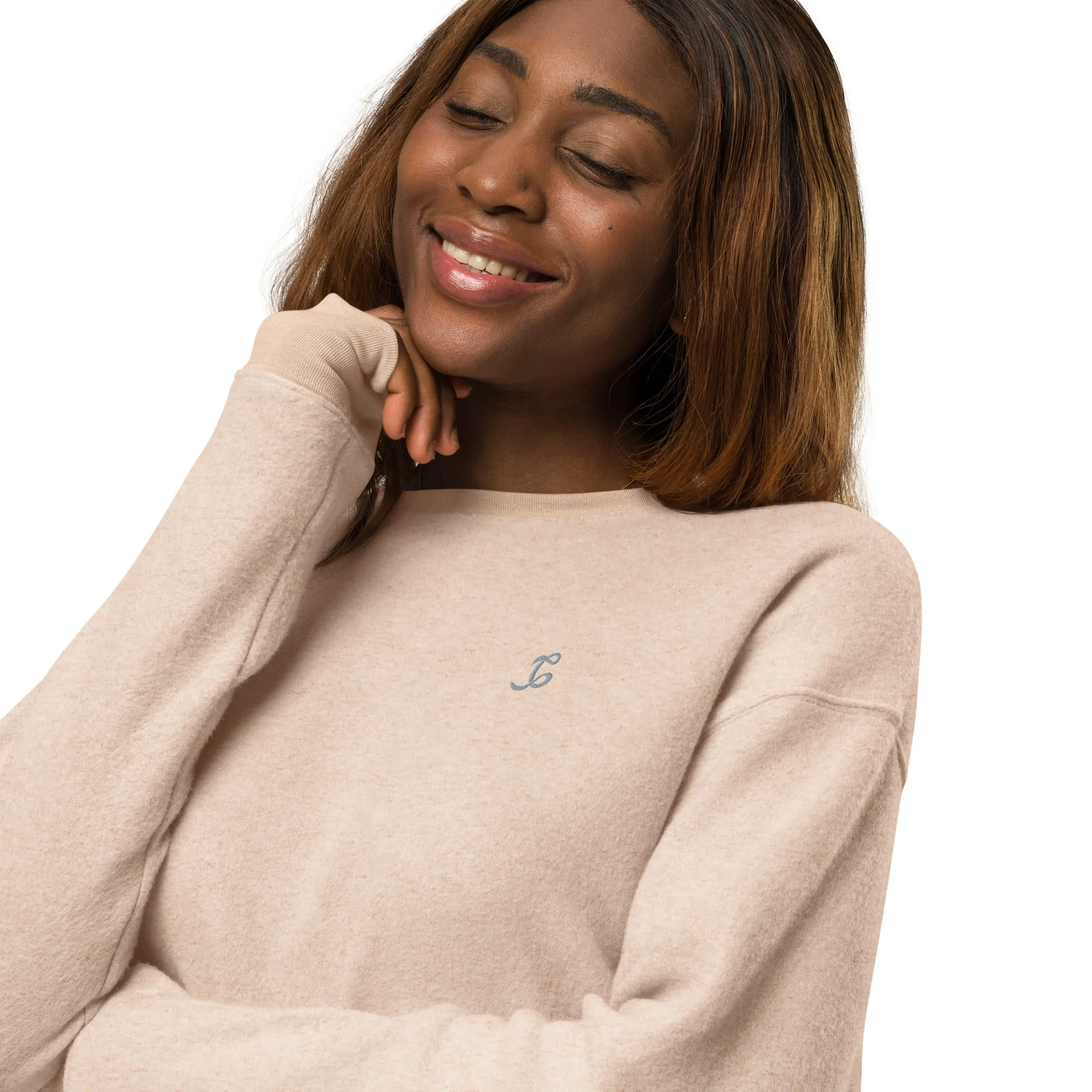 Premium Sueded Fleece Sweatshirt – Signature Series Embroidered