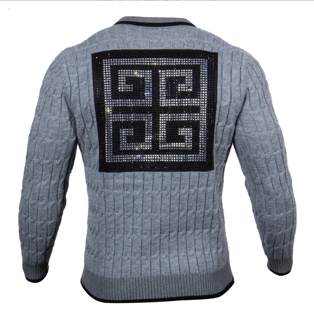 Prestige Half Zip Cable Sweater