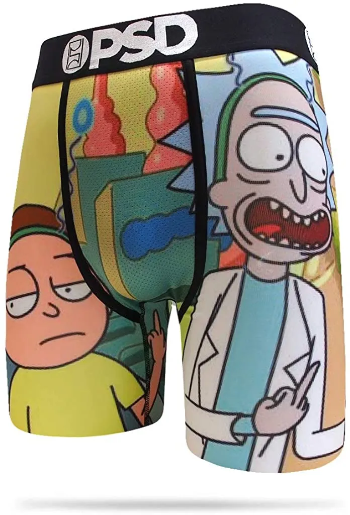 PSD Men's Rick and Morty Boxer Brief