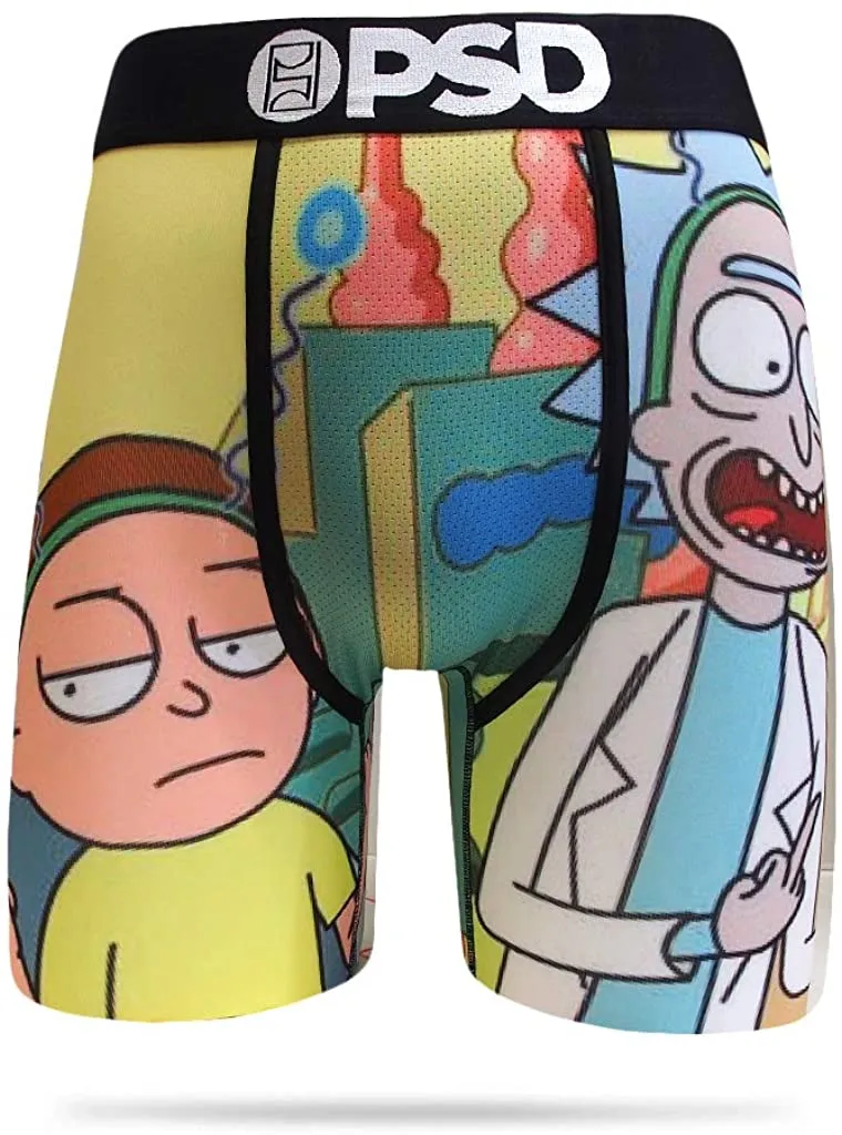 PSD Men's Rick and Morty Boxer Brief