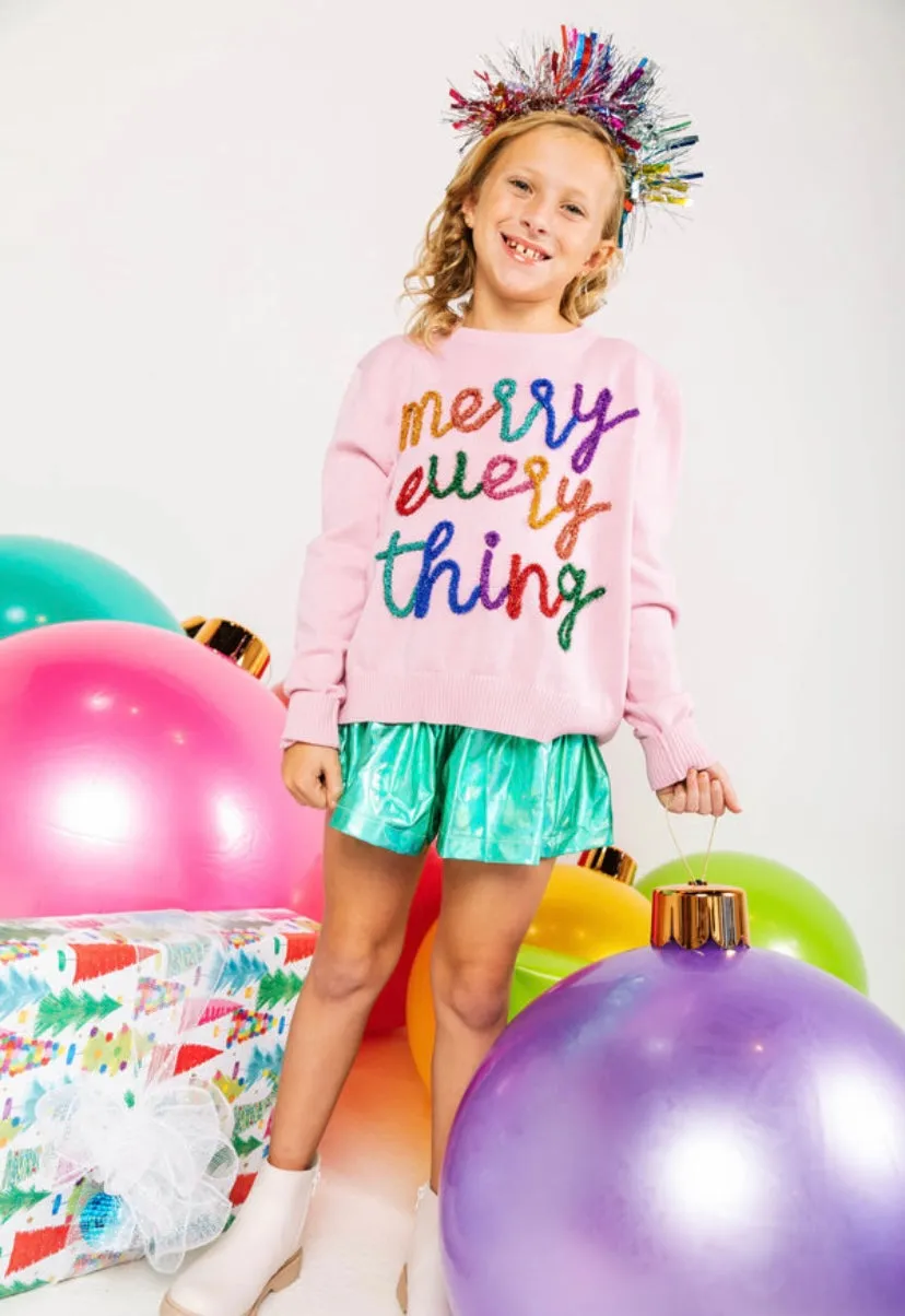 Queen of Sparkles Merry Everything Sweater