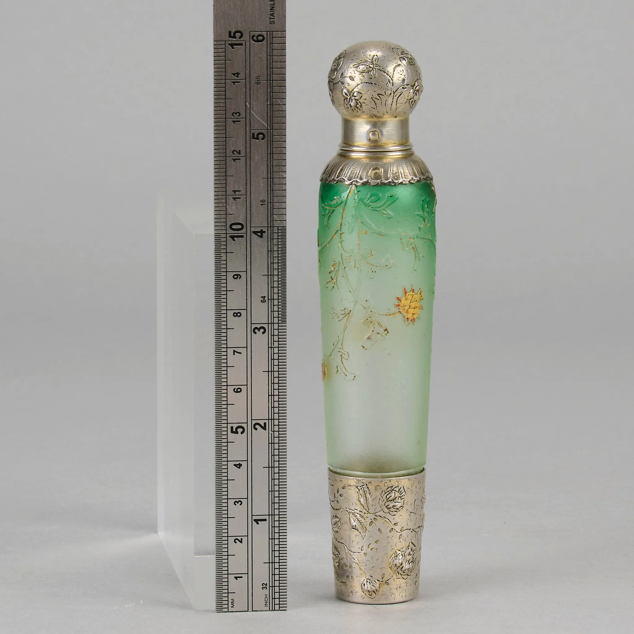 "Absinthe Bottle" by Daum Frères 