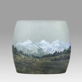 "Alpine Vase” by Daum Freres