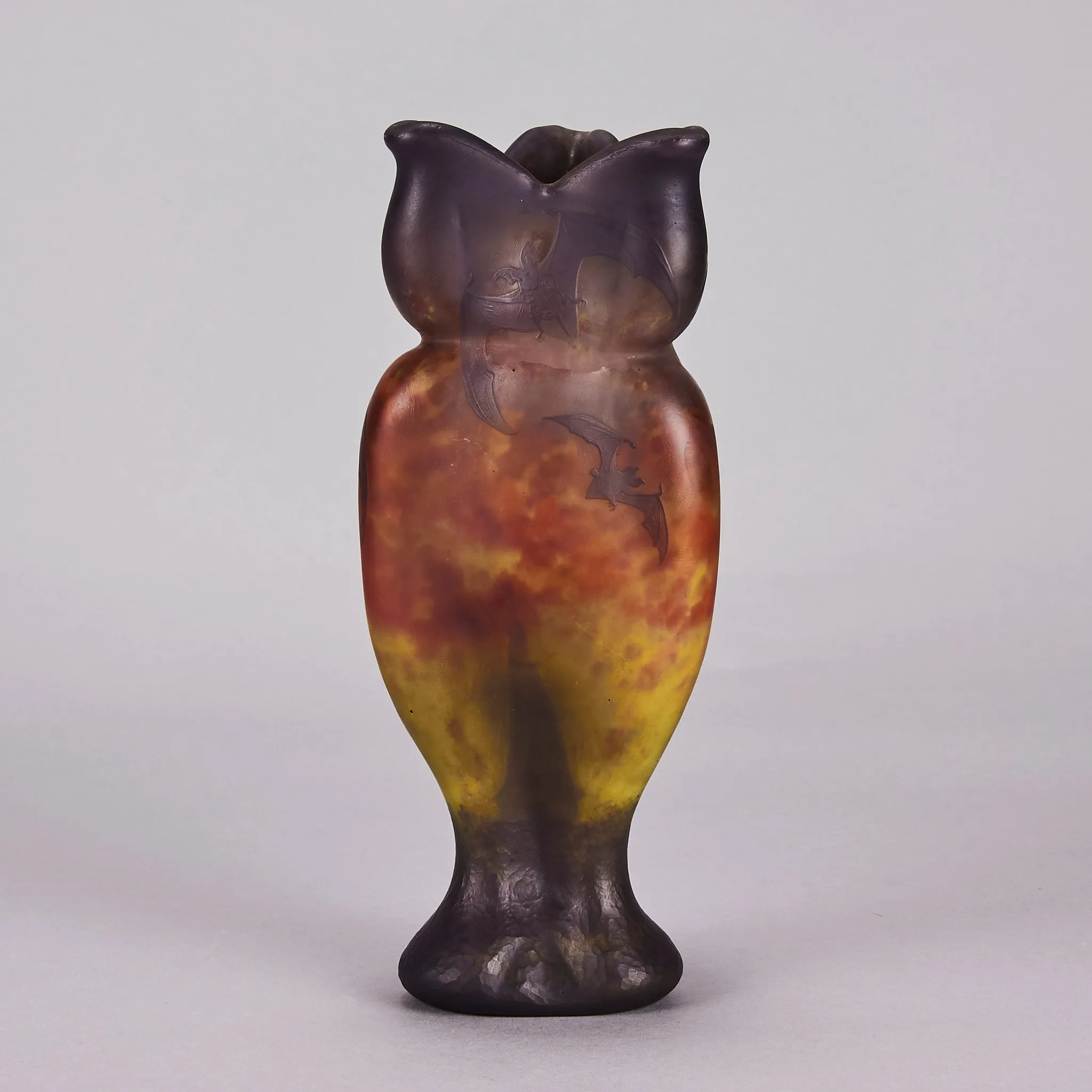 "Bat Vase" by Daum Frères