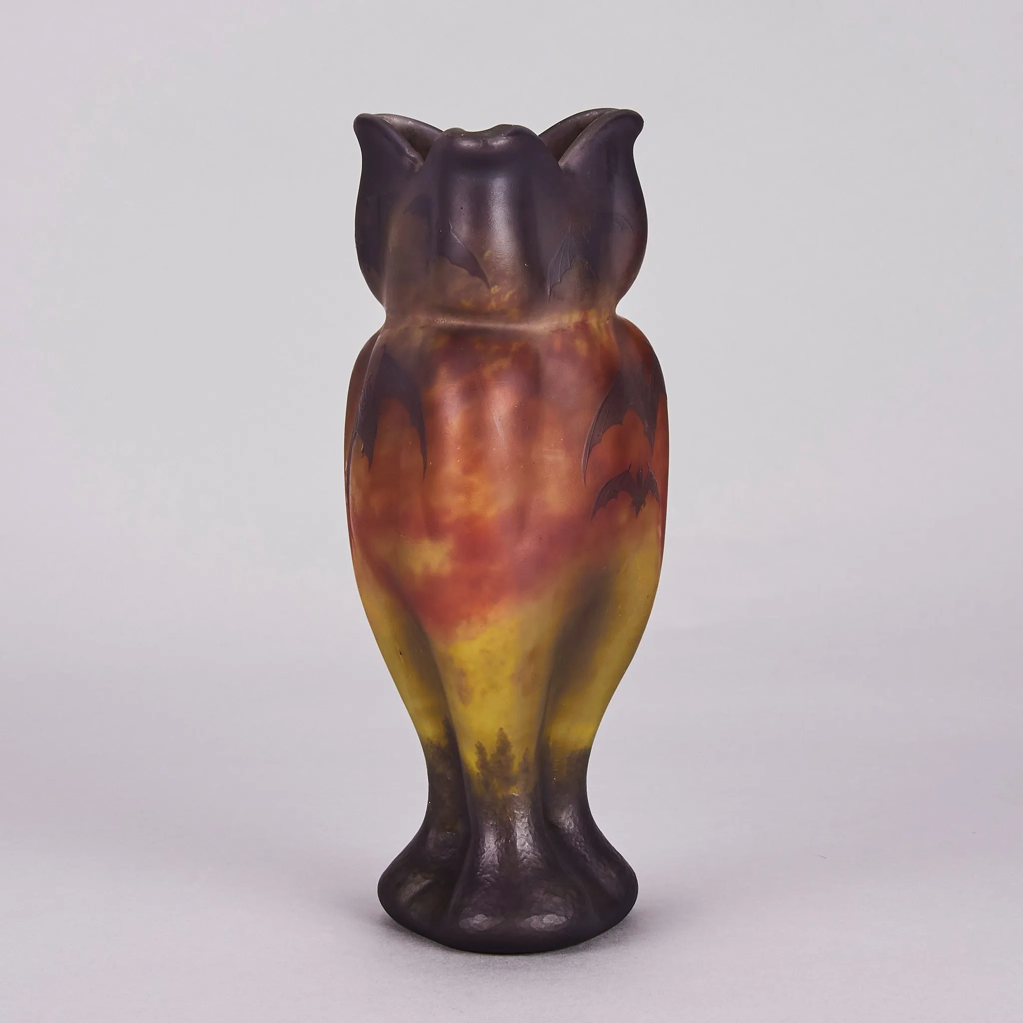 "Bat Vase" by Daum Frères