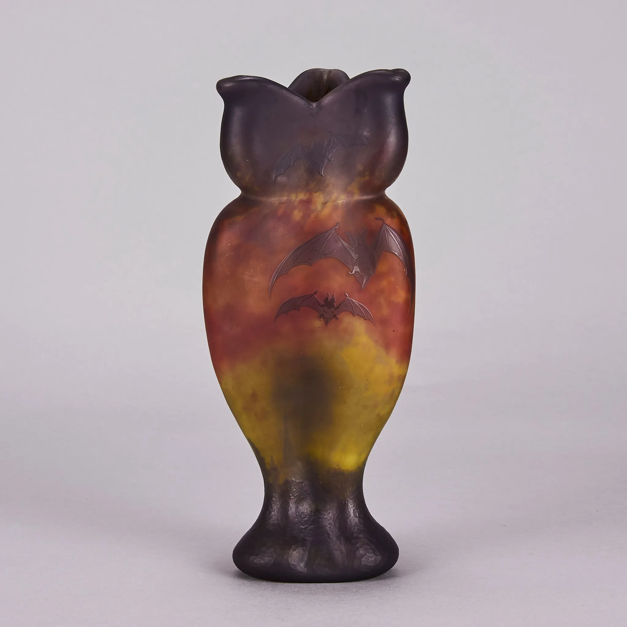 "Bat Vase" by Daum Frères