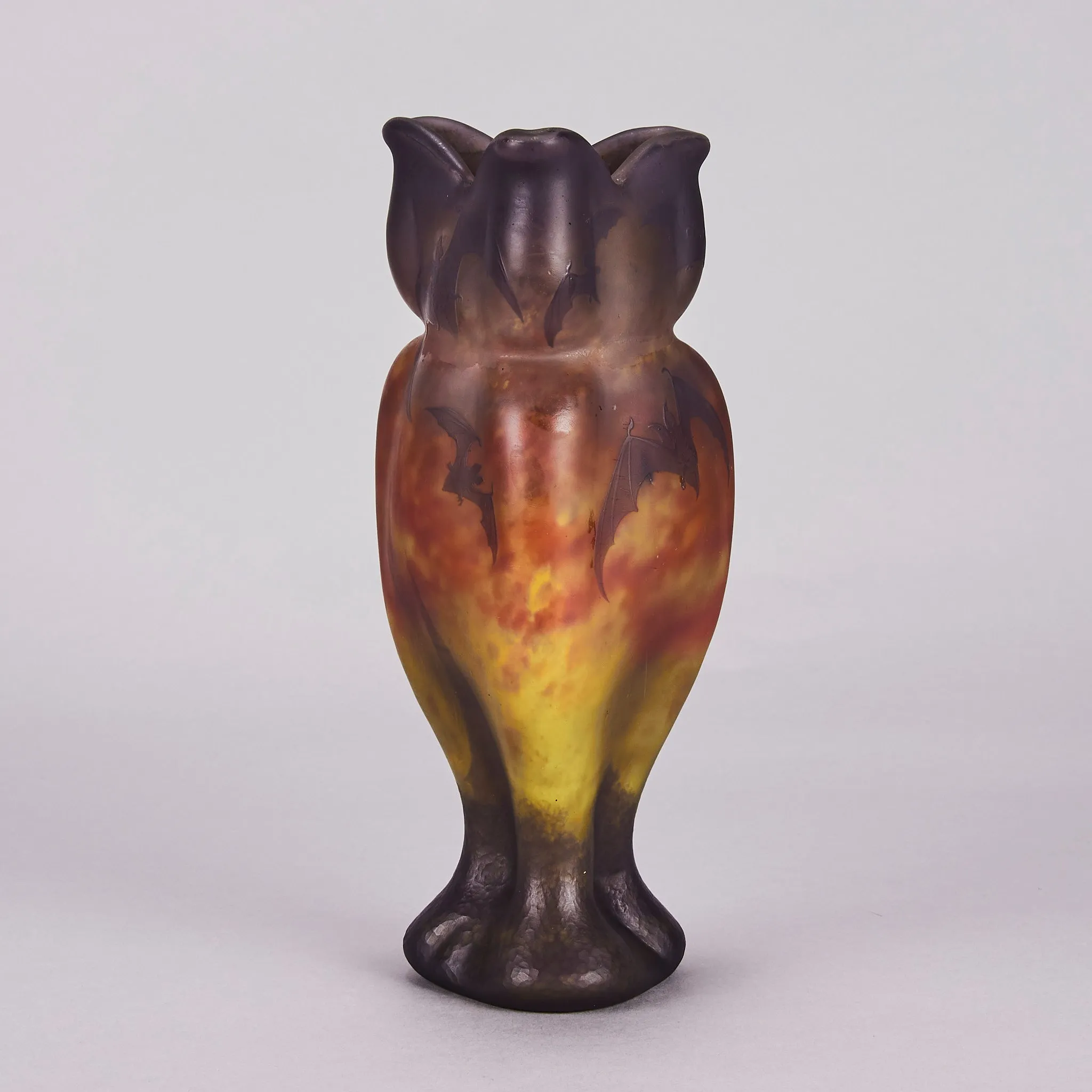 "Bat Vase" by Daum Frères