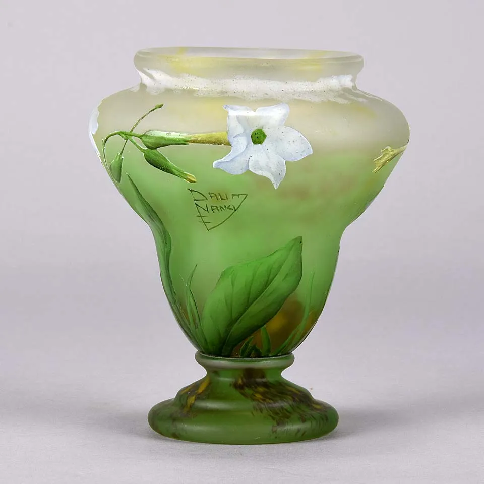 "Nicotiana Vase" by Daum Frères