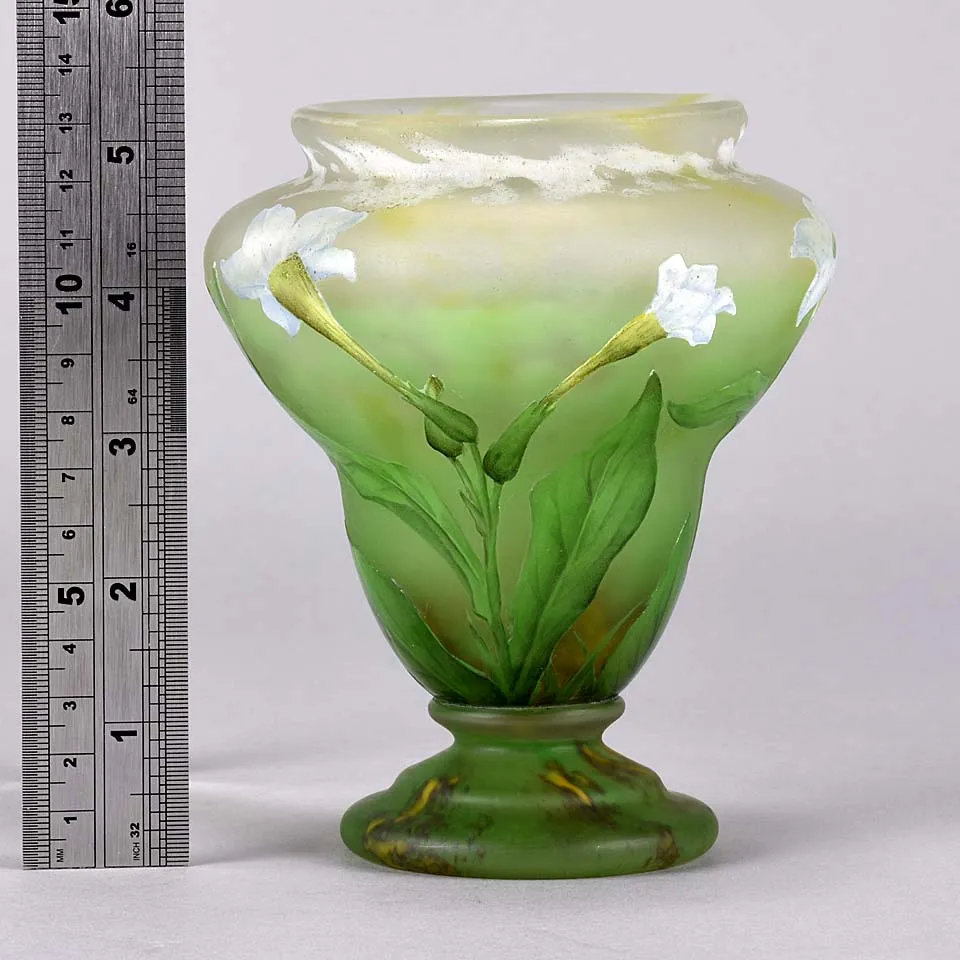 "Nicotiana Vase" by Daum Frères