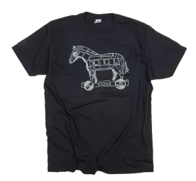 Radar Trojan Black T-Shirt