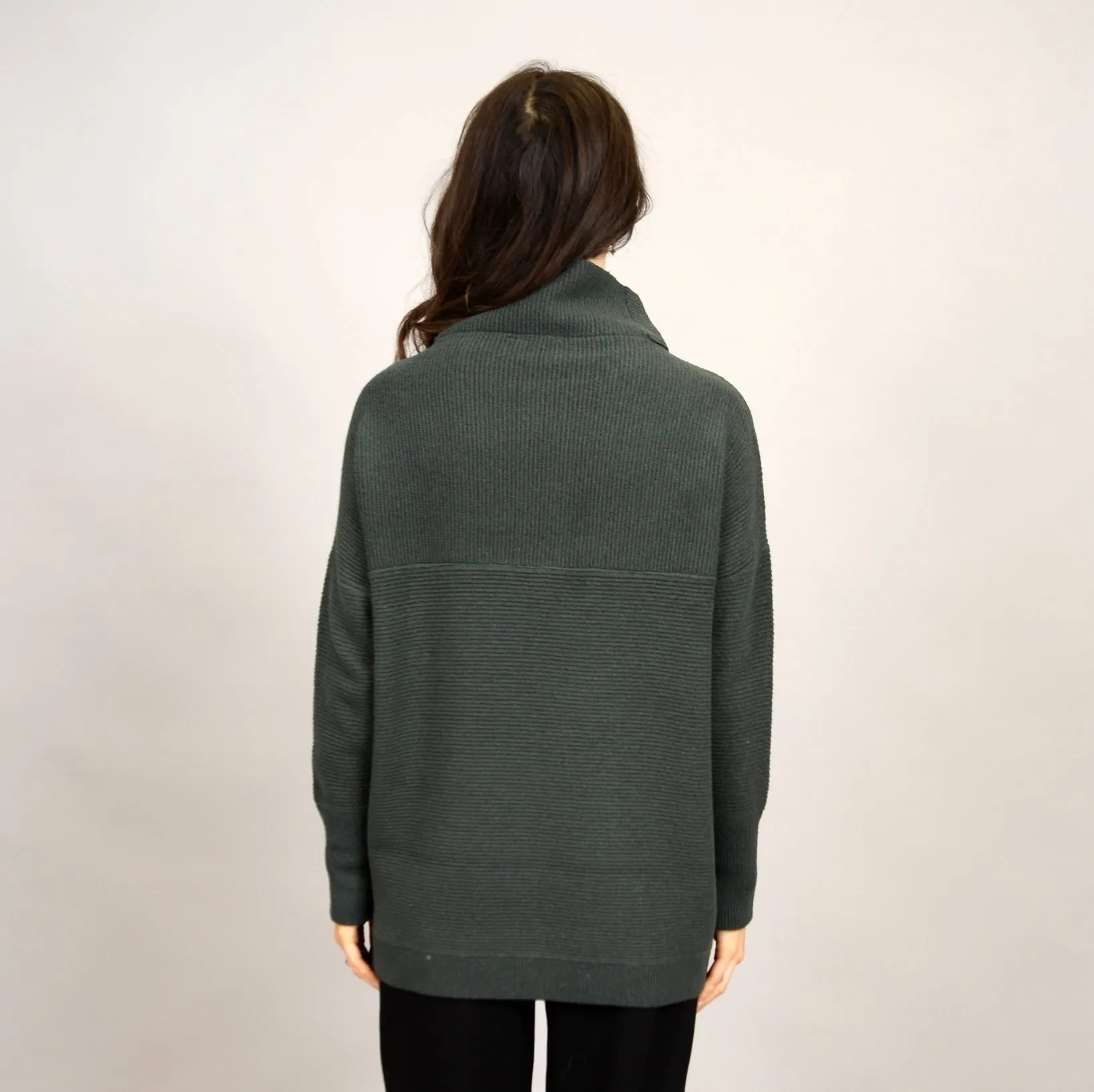 RD Style Nancy Ottoman Mockneck Sweater Ivy