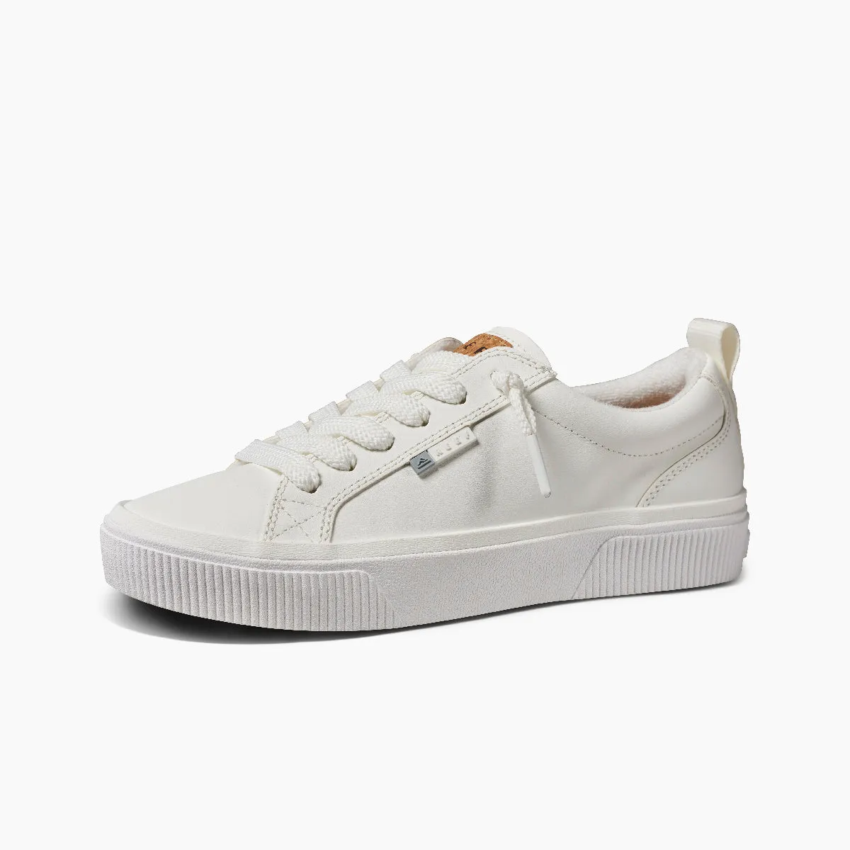 Reef Womens Lay Day Dawn White Leather