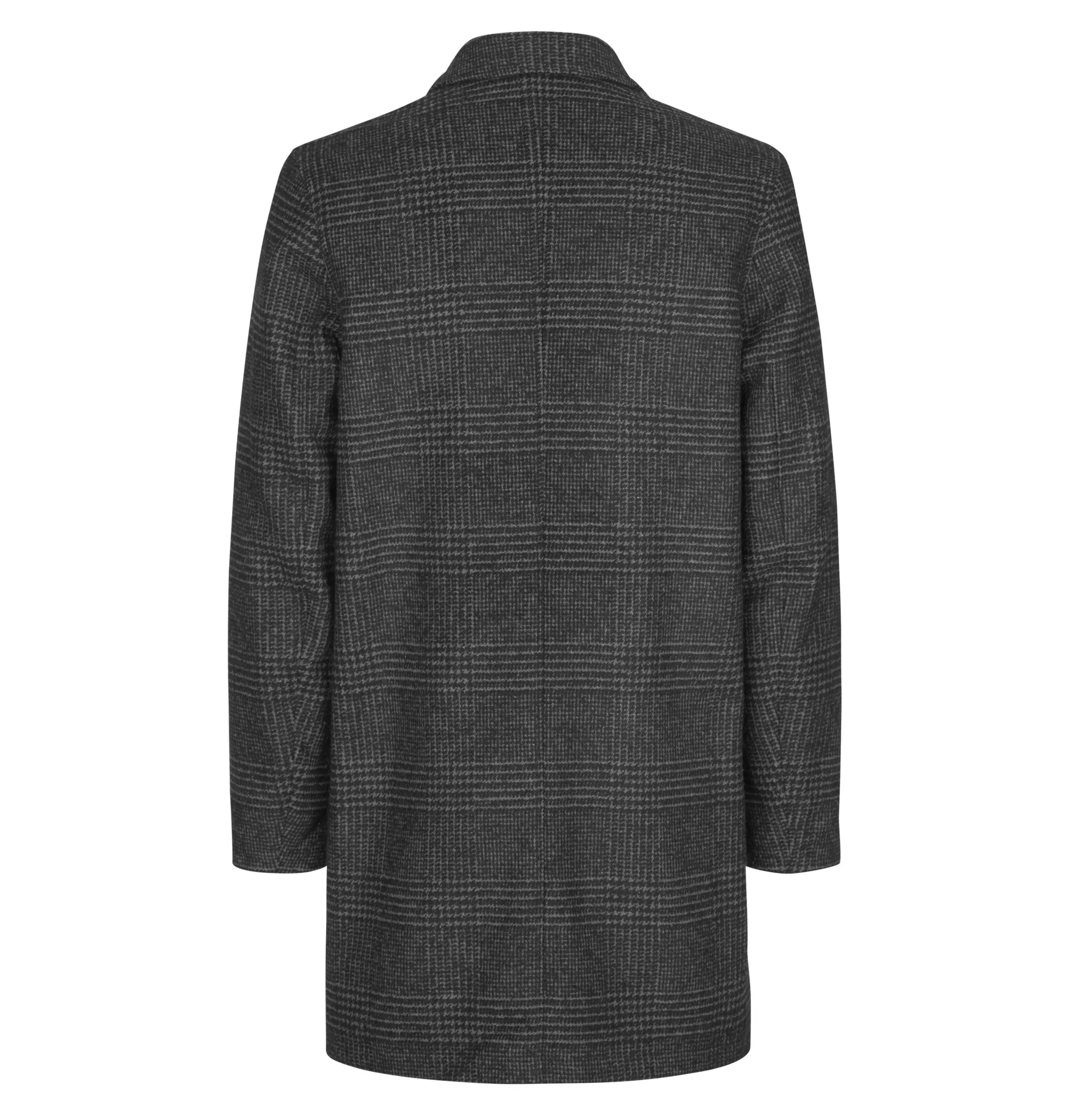 Samsoe & Samsoe Grin Coat – Black Check