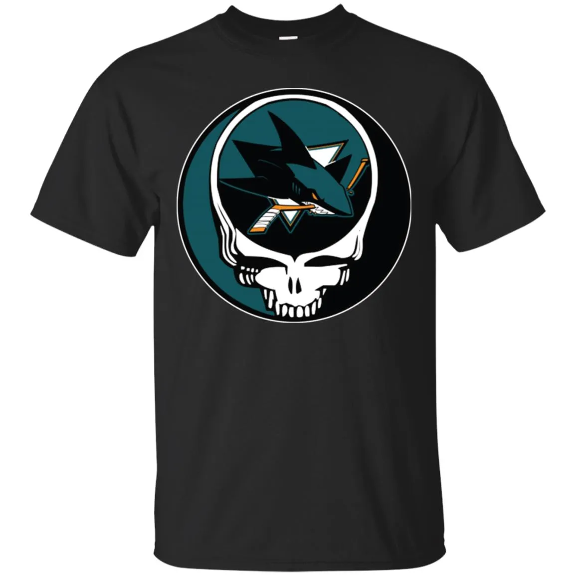 San Jose Sharks Grateful Dead Steal Your Face Hockey Nhl Shirts