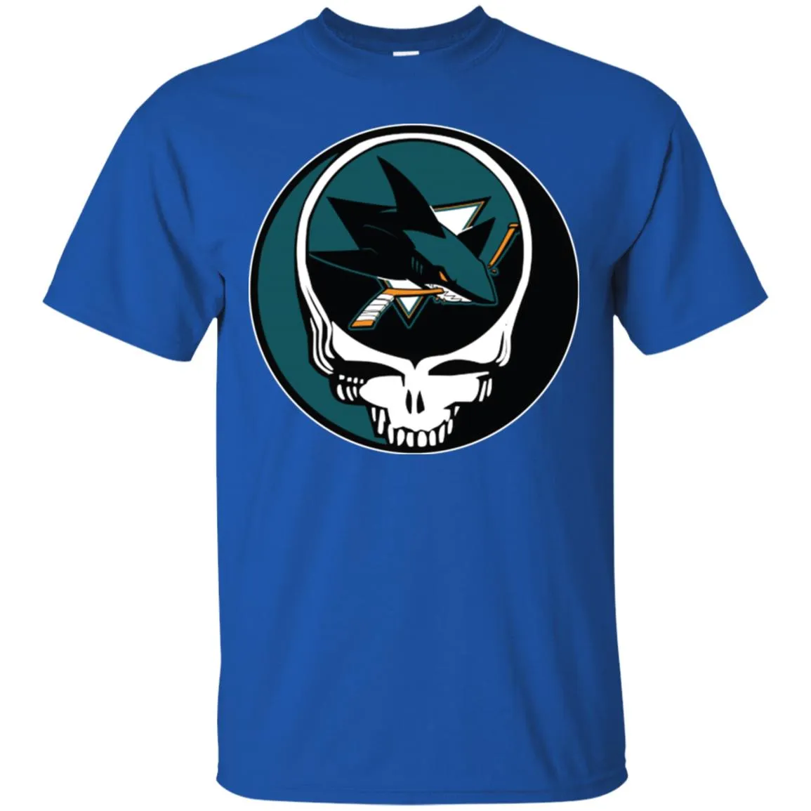 San Jose Sharks Grateful Dead Steal Your Face Hockey Nhl Shirts