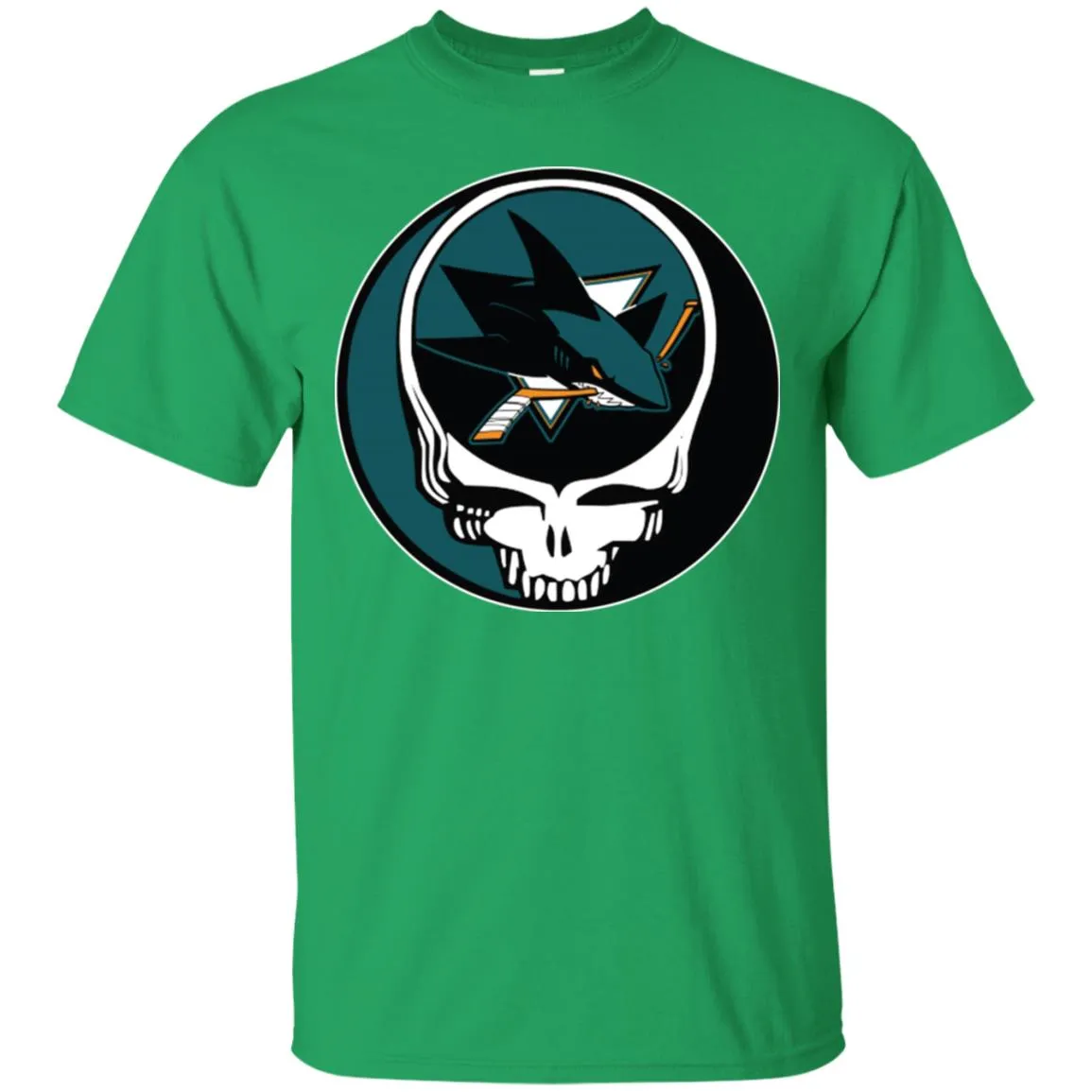 San Jose Sharks Grateful Dead Steal Your Face Hockey Nhl Shirts