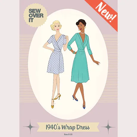 Sew Over It - 1940's Wrap Dress