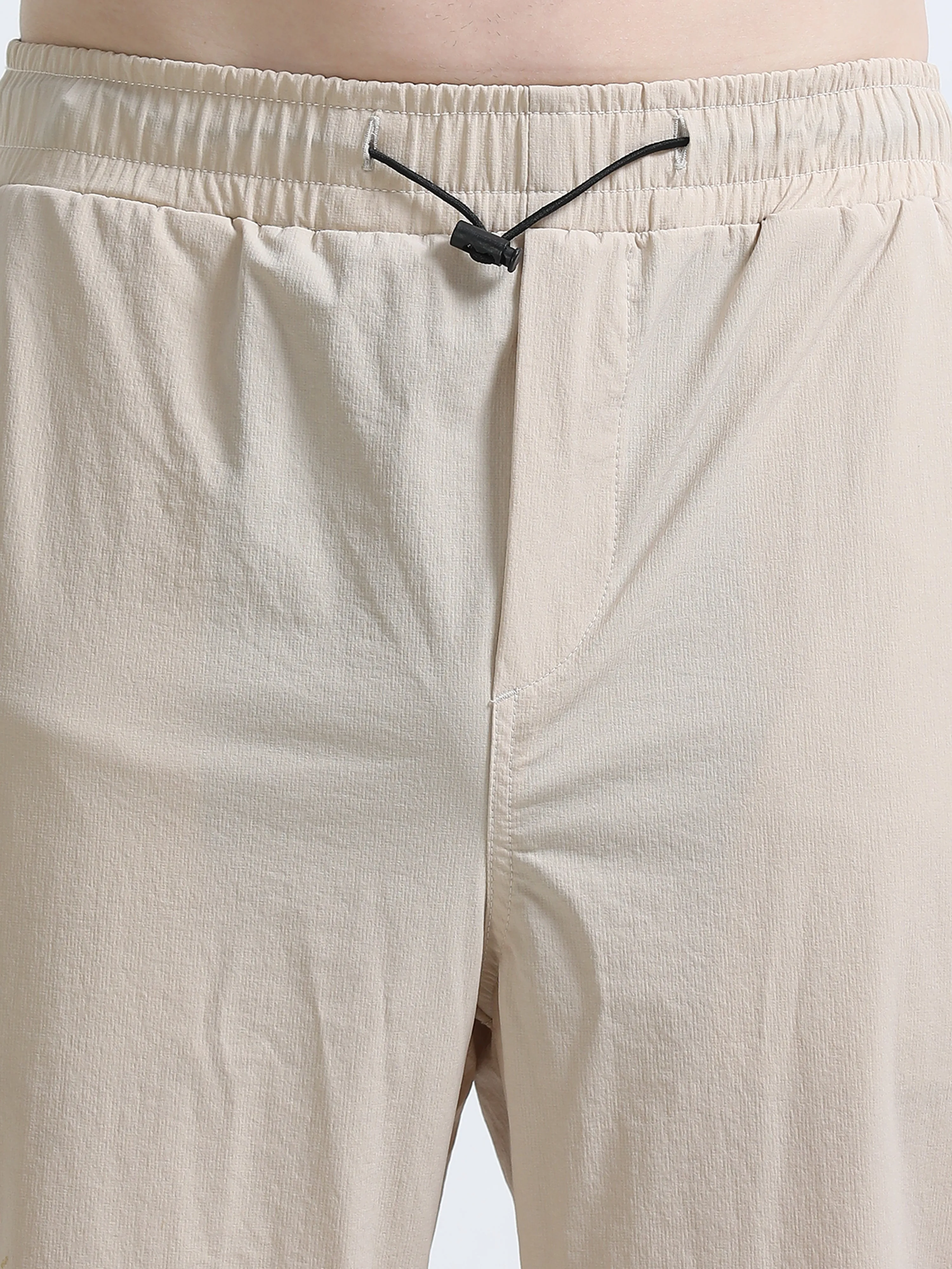 Shade -  Plain Joggers - Light Cream