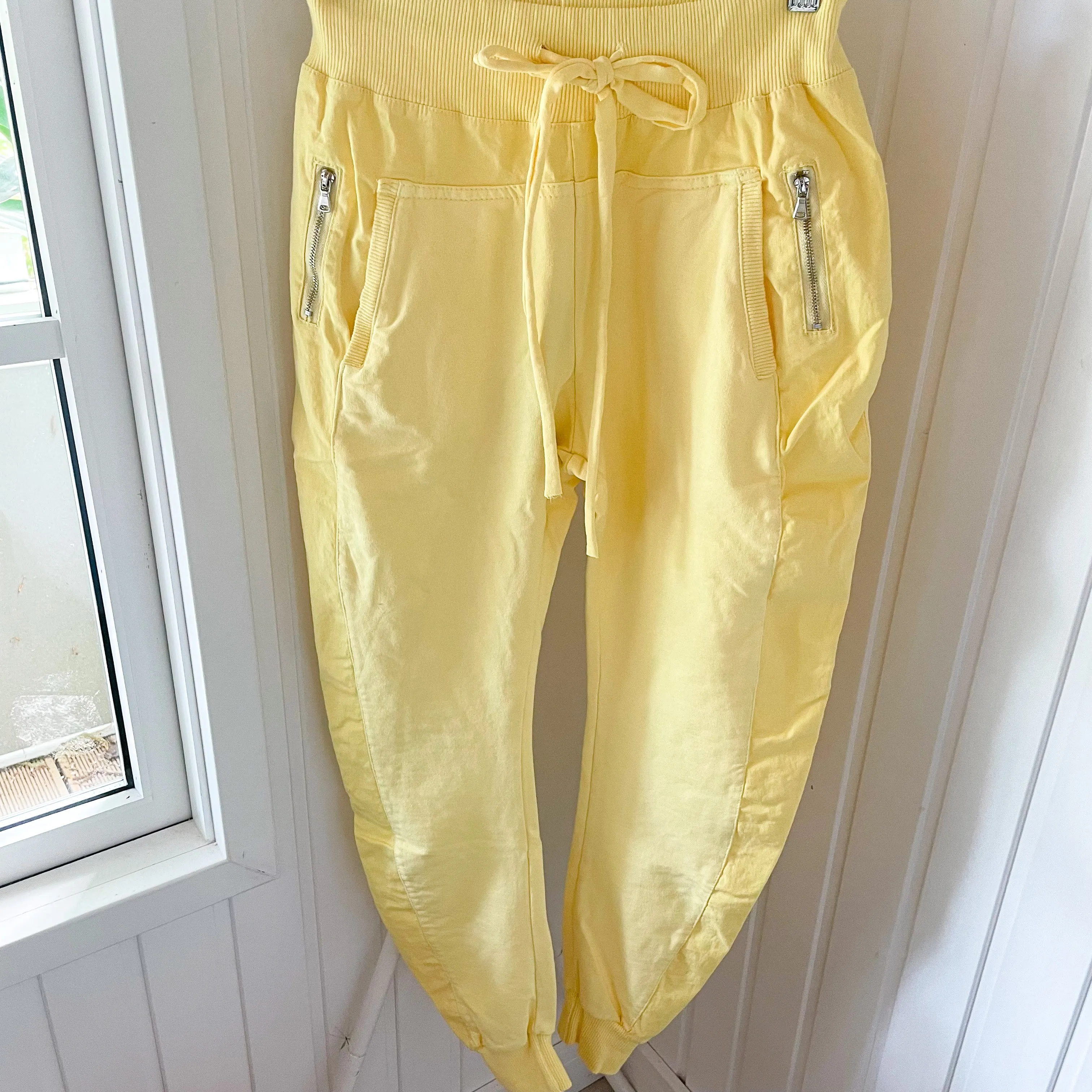 Sicilian lemon yellow ULTIMATE joggers *NEW*