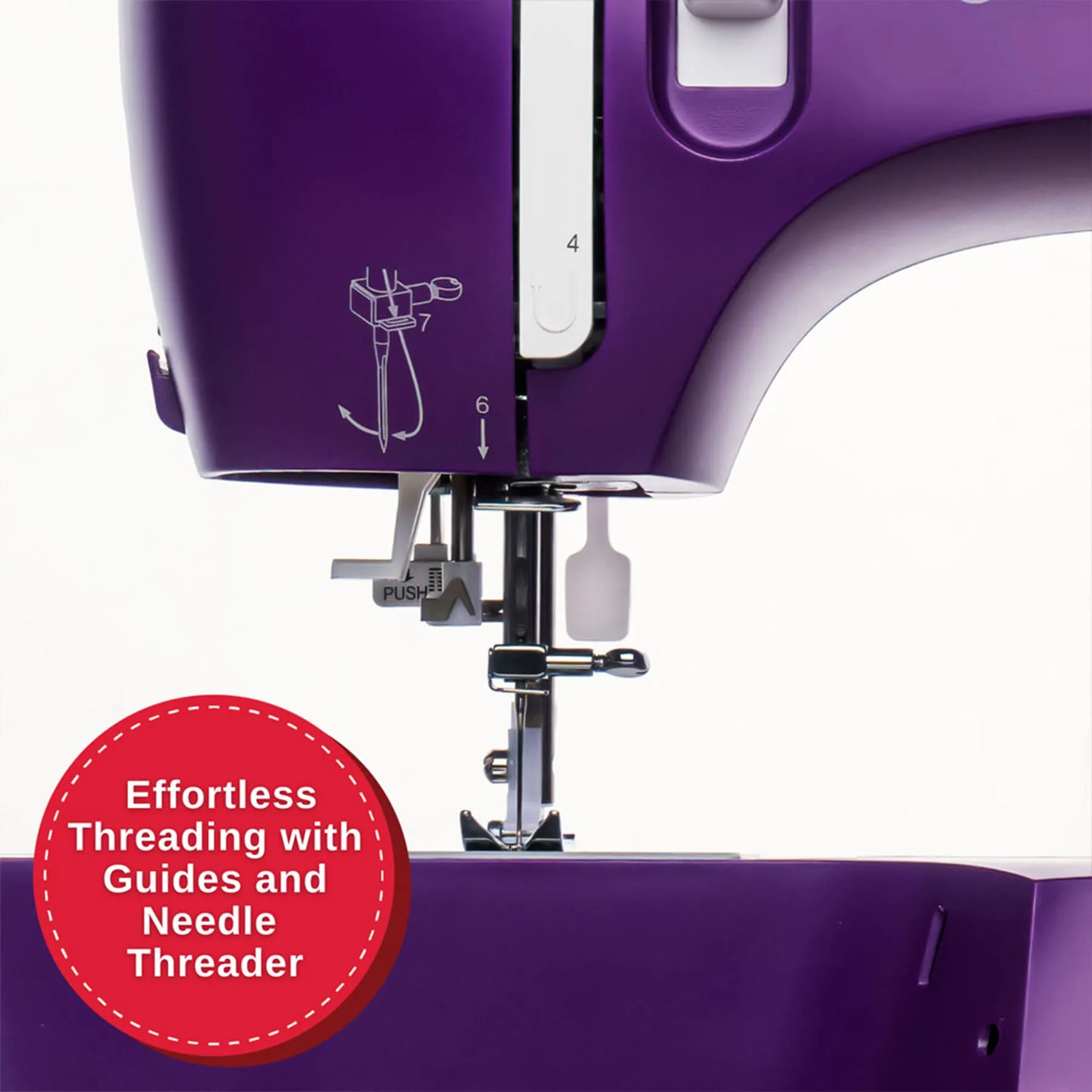 SINGER® Refurbished Simple™ 3337 Purple Sewing Machine