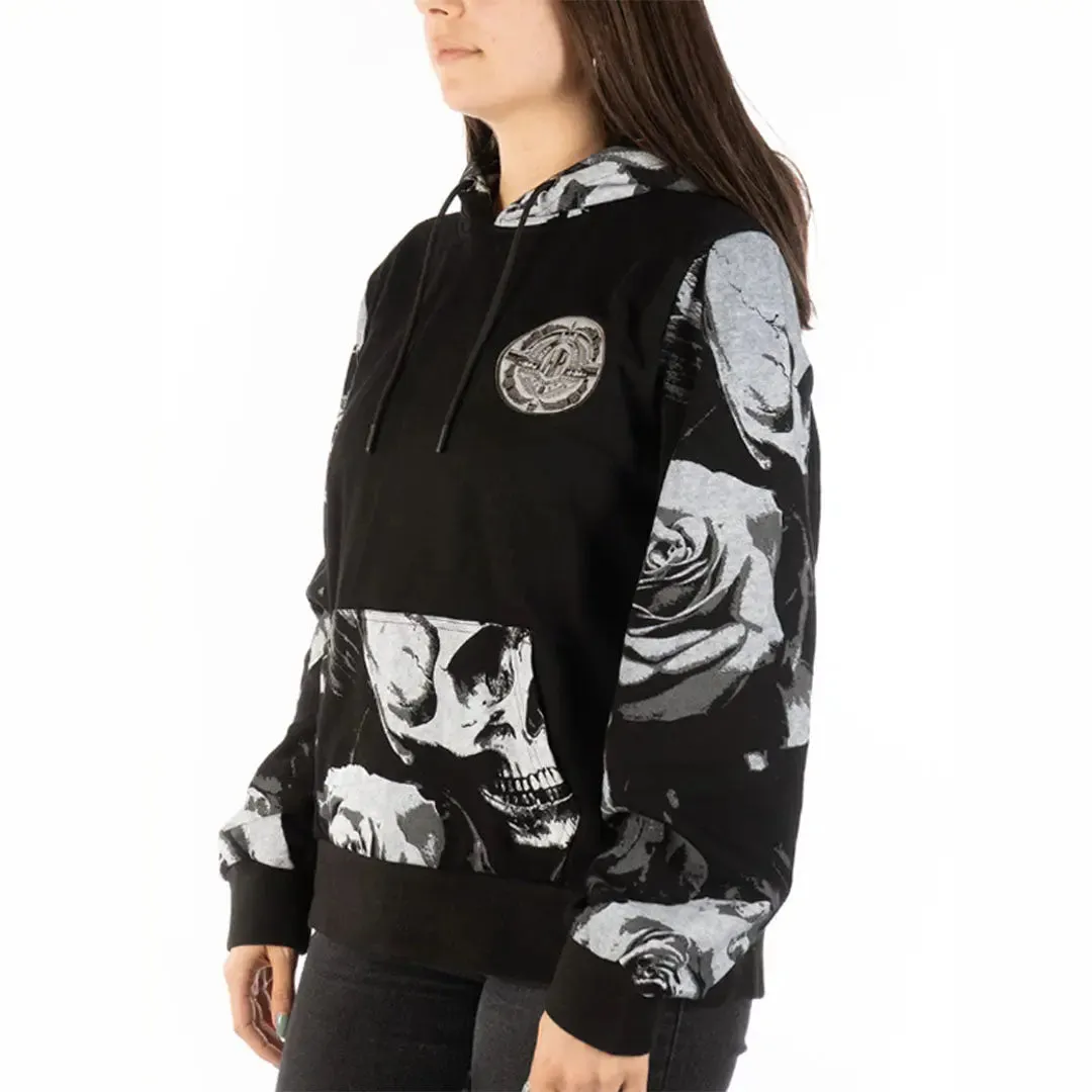 Skull N' Roses Pullover Hoodie