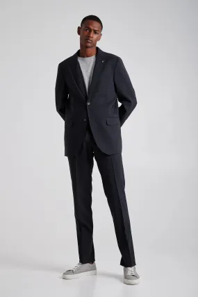 Slim fit wool stretch high performance suit