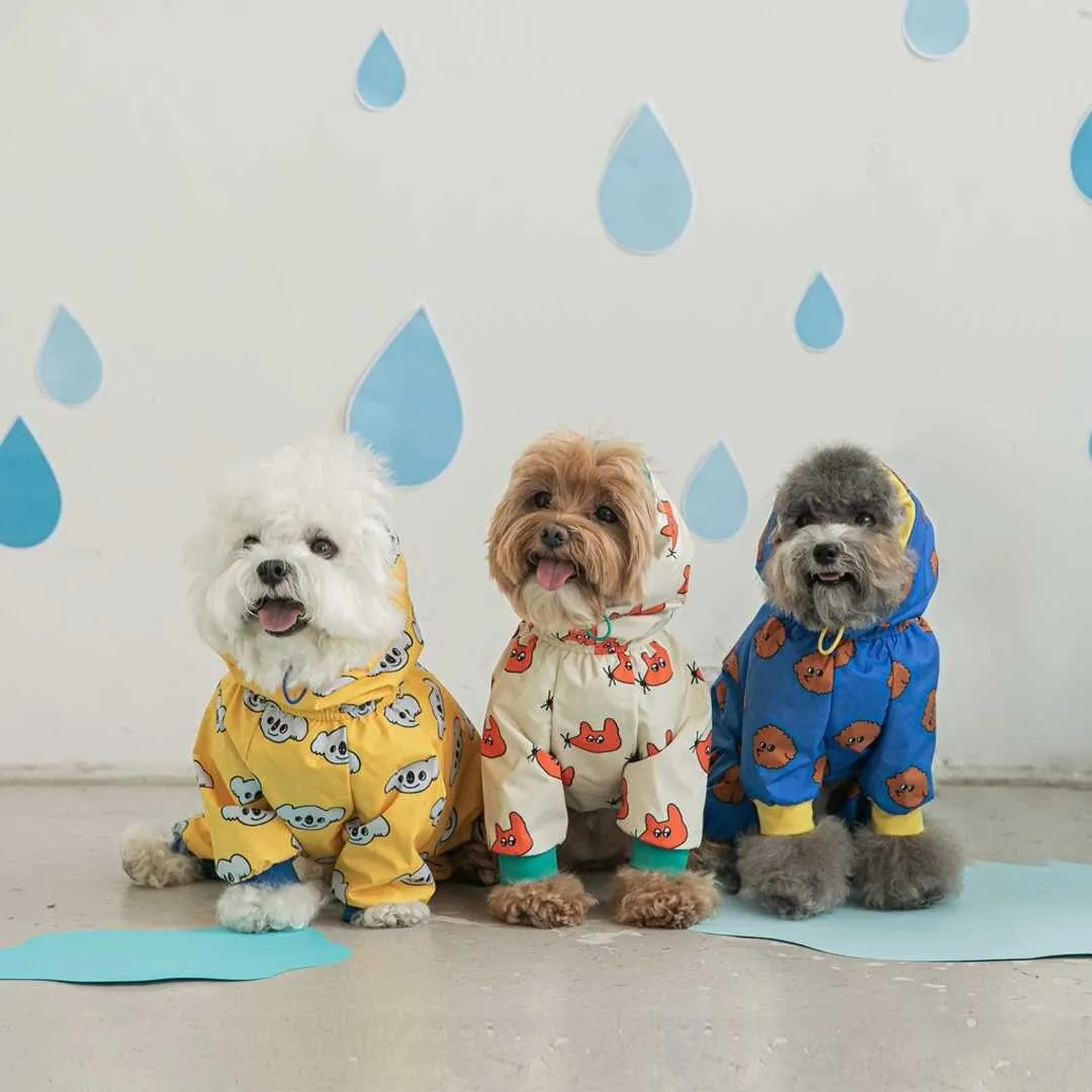 Small Dog Raincoat - Waterproof Jacket