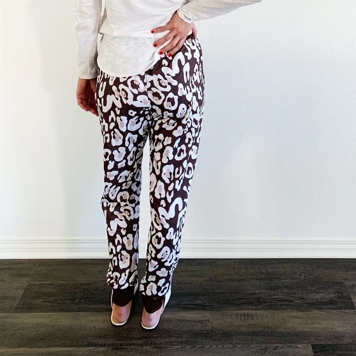 Snow Leopard Lounge Pants