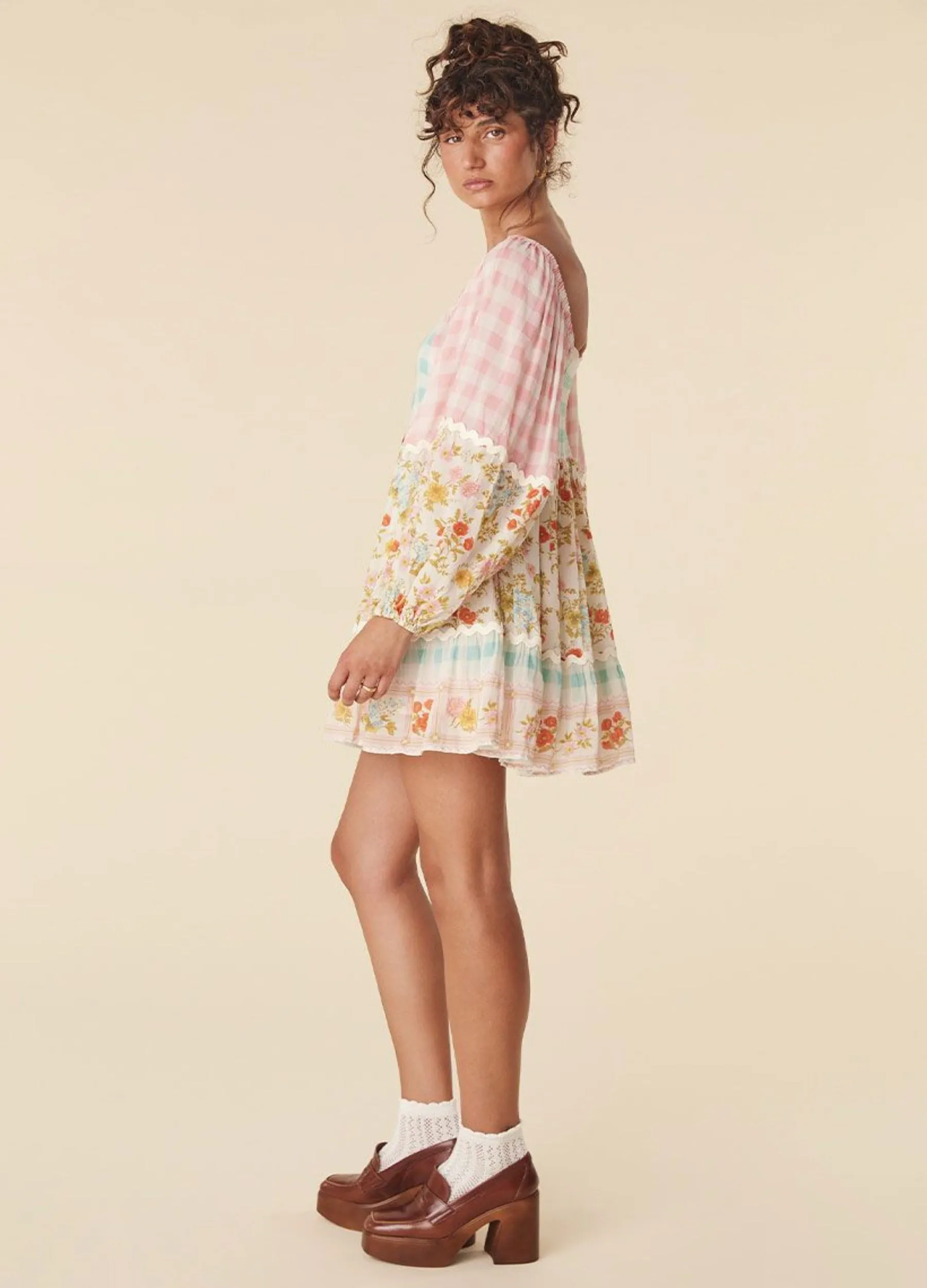 Spell - Flora Tunic Dress - Pastel