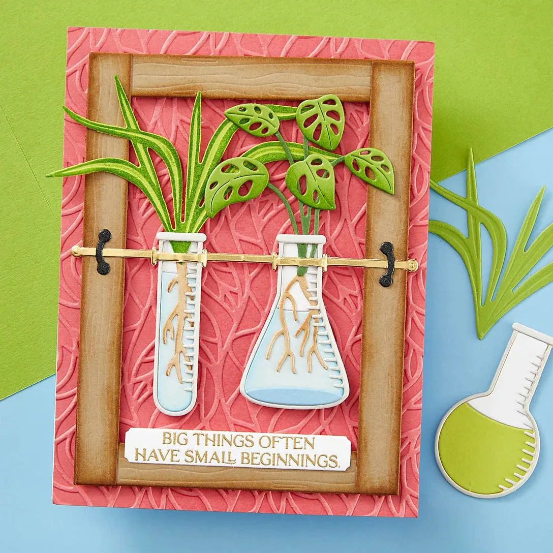 Spellbinders Etched Dies By Annie Williams Propagation Garden Frames