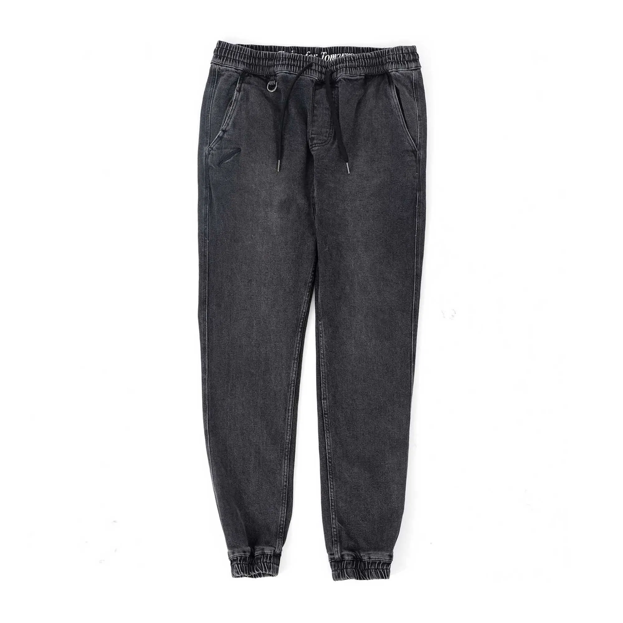 Sprinter Denim Jogger - Black