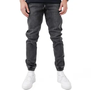 Sprinter Denim Jogger - Black