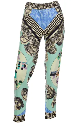 S/S 1991 Gianni Versace Couture Rare Andy Warhol Print Pants