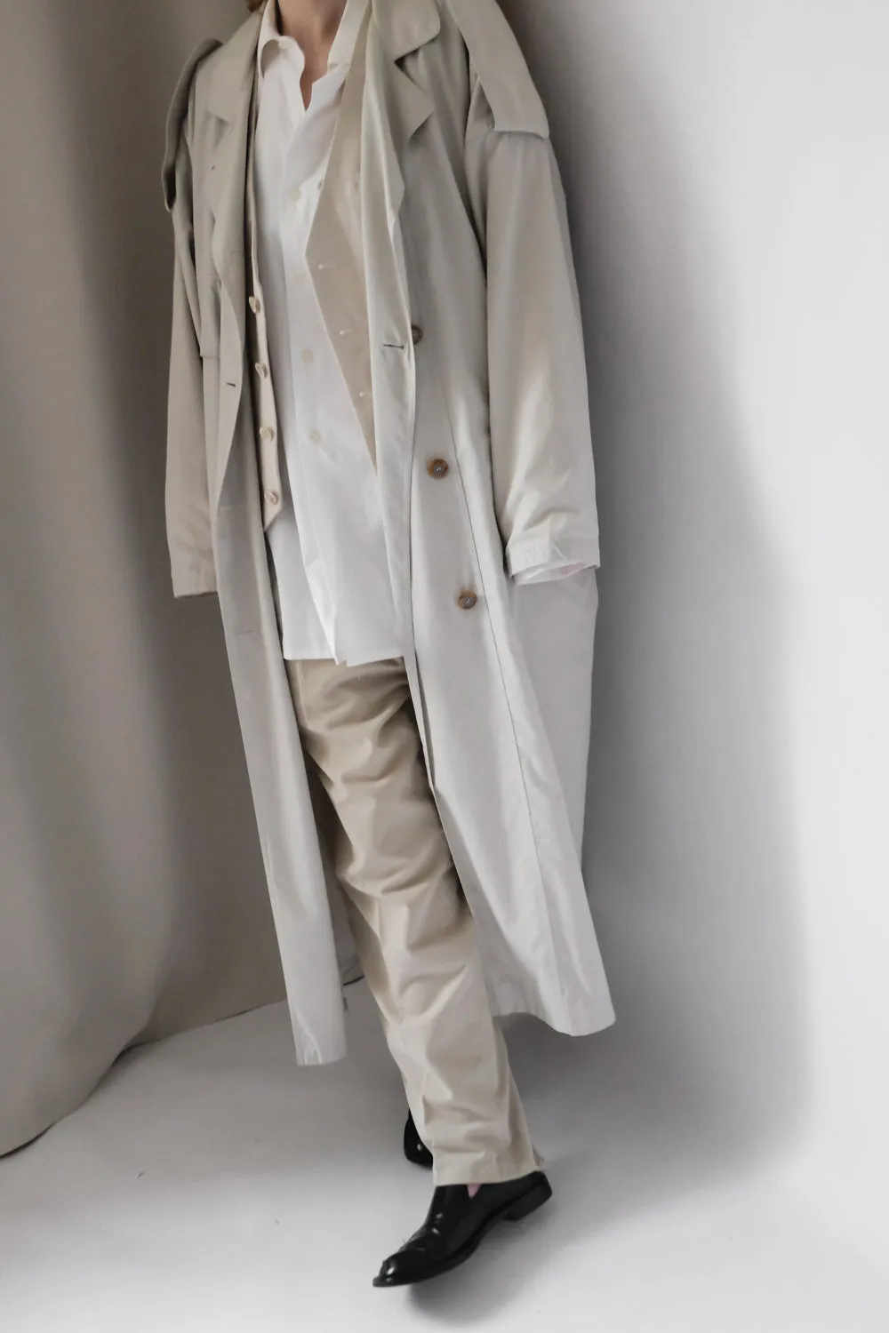 STONE CLASSIC VINTAGE TRENCH COAT