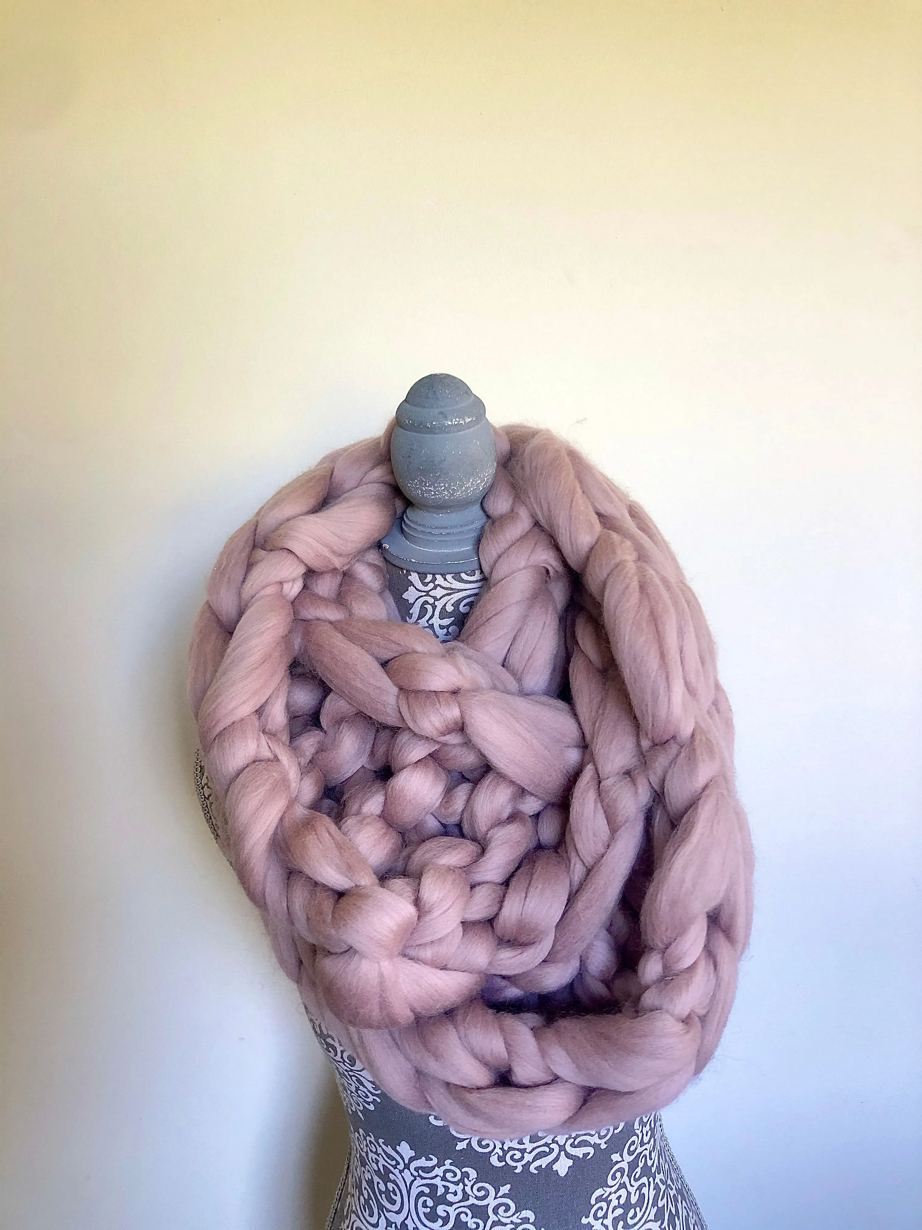 Super chunky infinity scarf