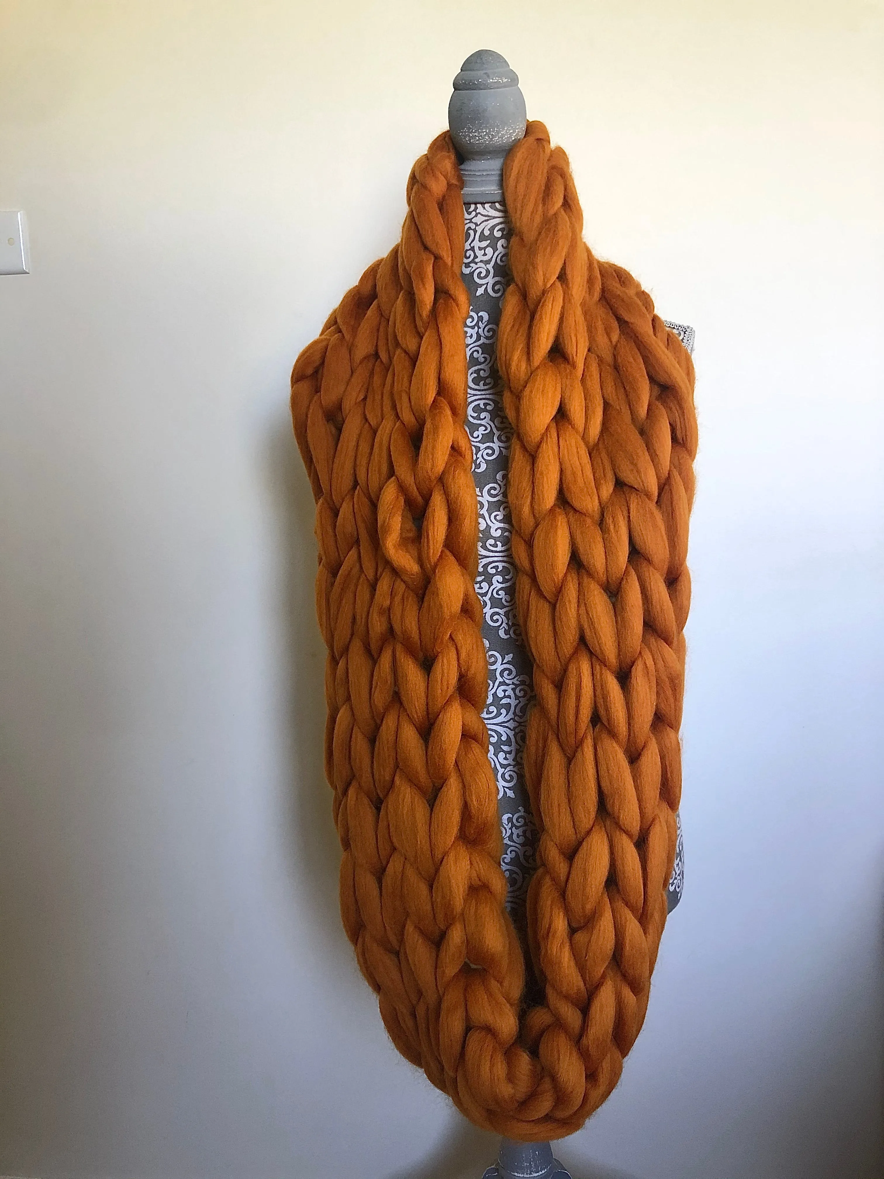 Super chunky infinity scarf