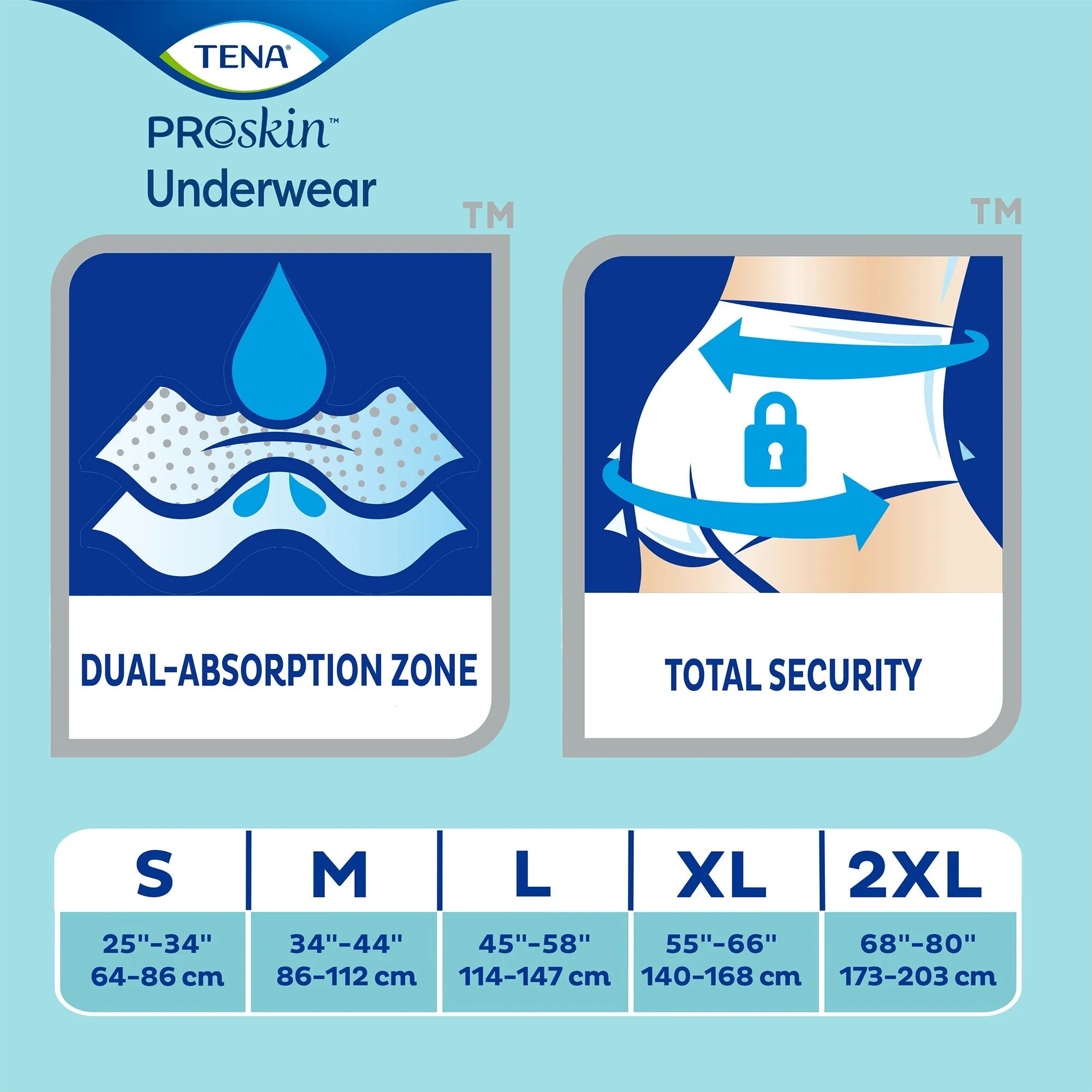 Tena® Ultimate-Extra Absorbent Underwear, Small