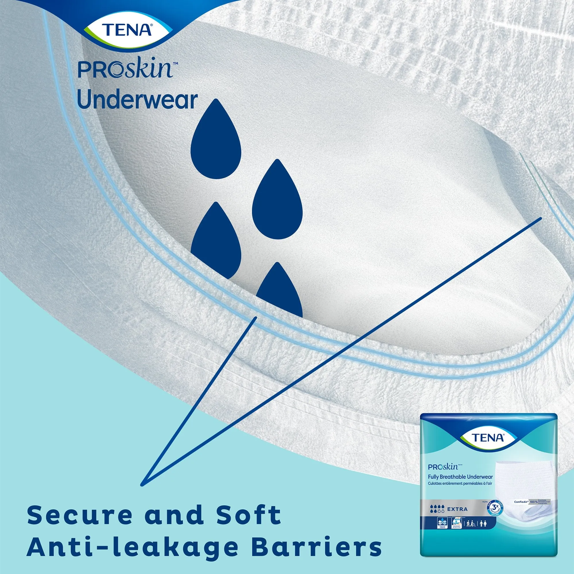 Tena® Ultimate-Extra Absorbent Underwear, Small