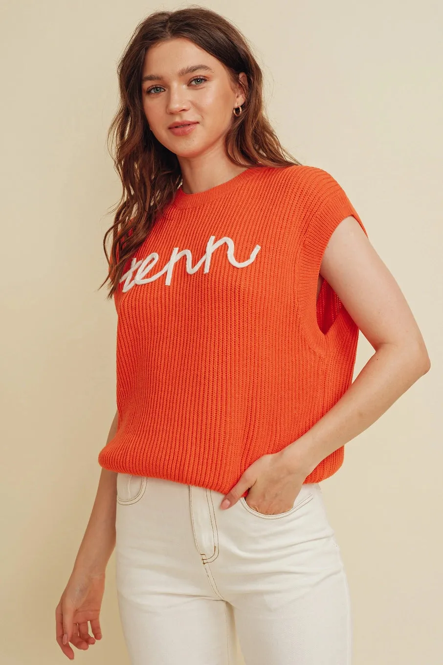 TENN Embroidered Sweater