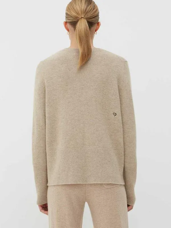 The Boxy Jumper in Oatmeal