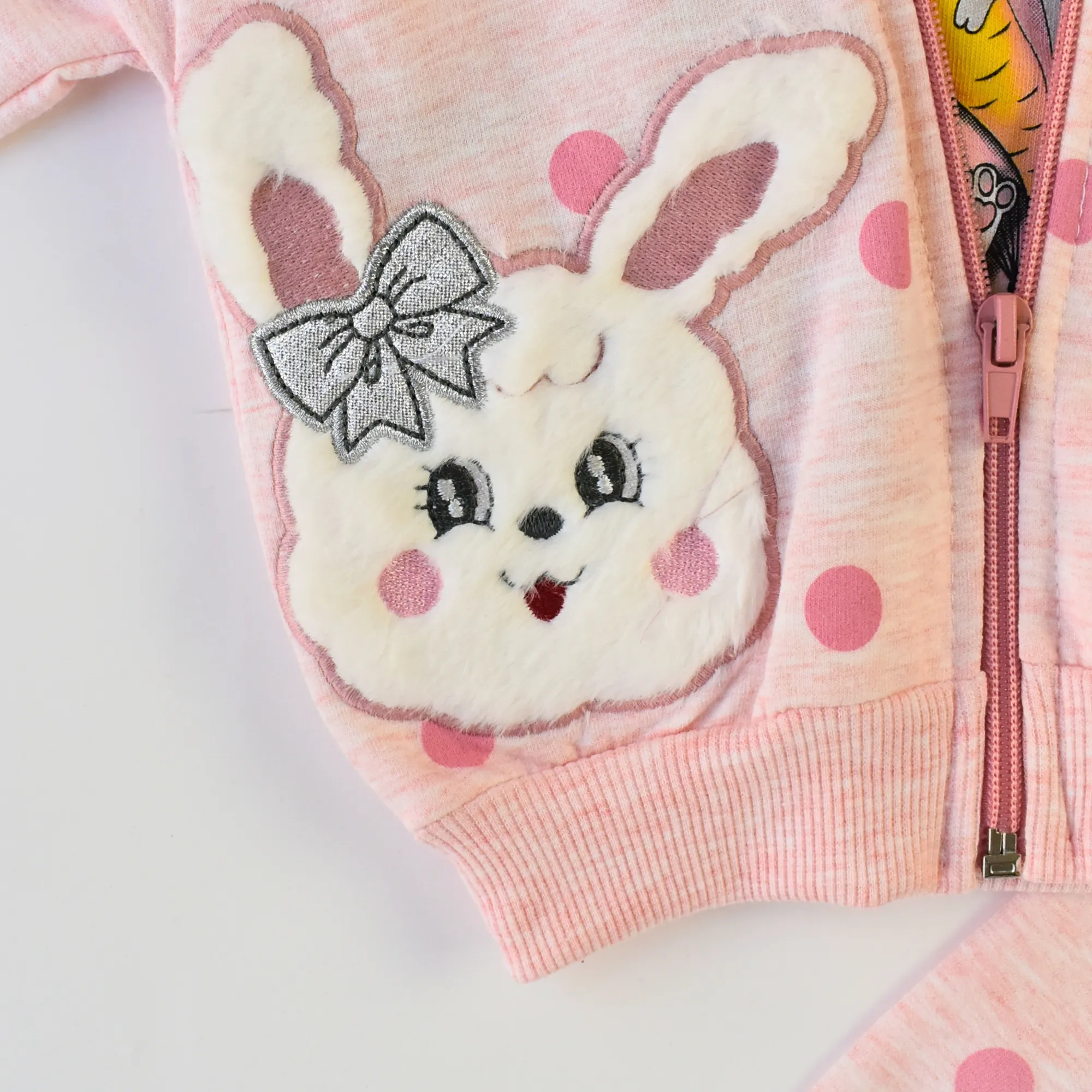 The Happy Rabbit Girls Hoodie Set