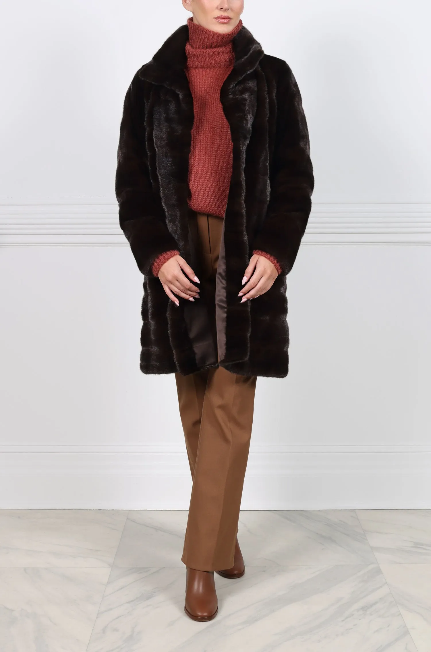 The Whitley Mink Fur Coat