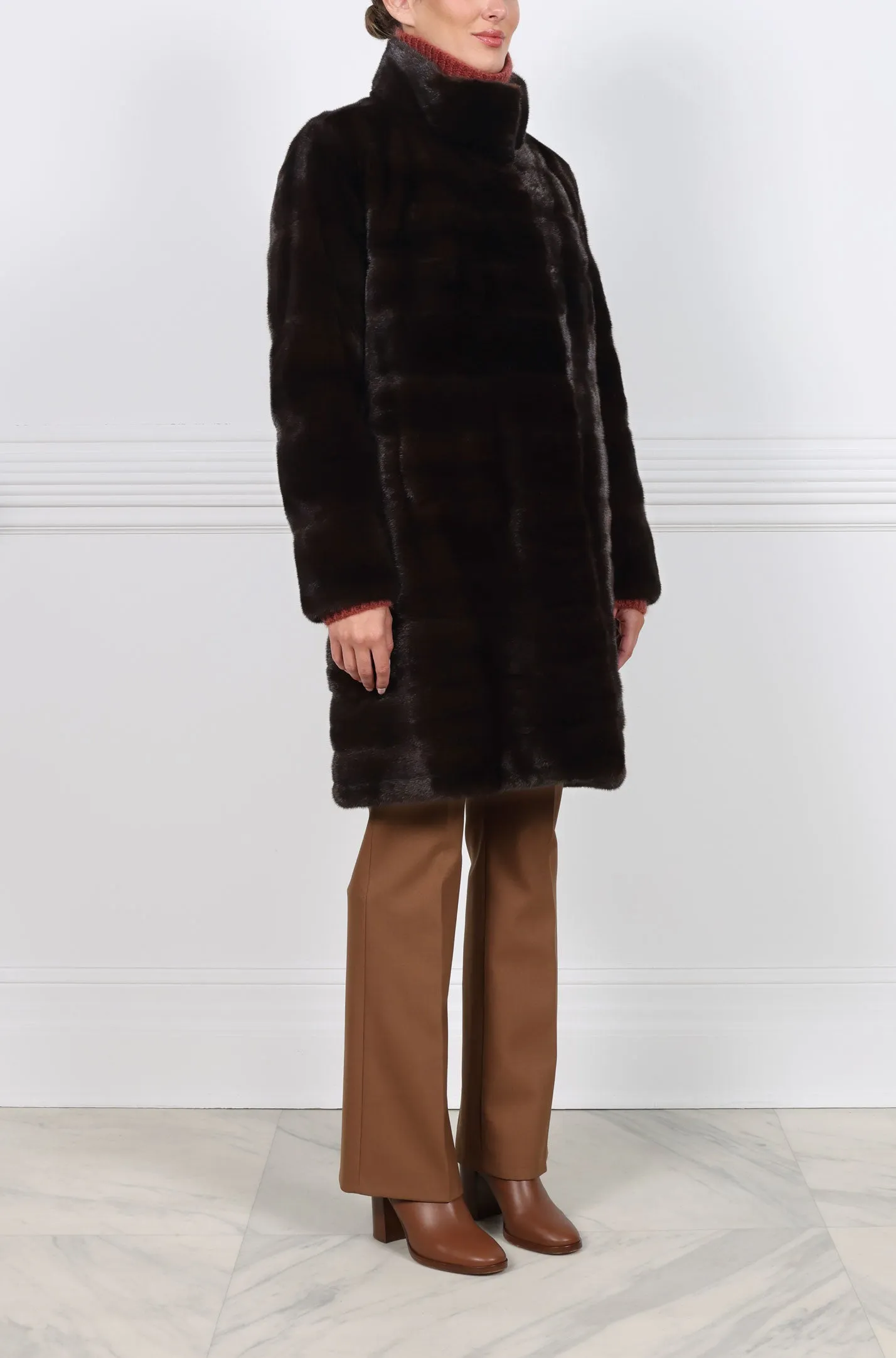 The Whitley Mink Fur Coat