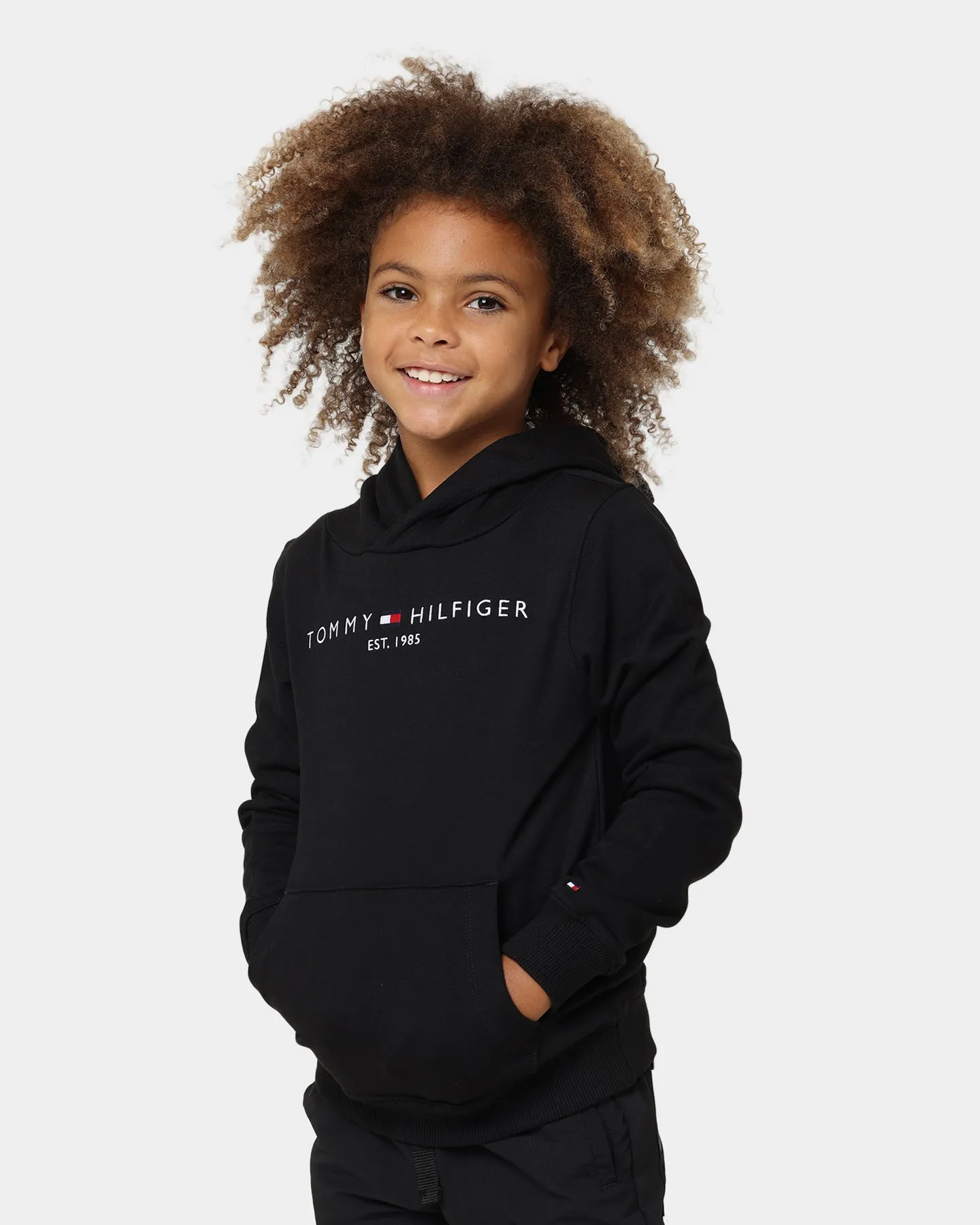 Tommy Hilfiger Kids' Essential Hoodie Black