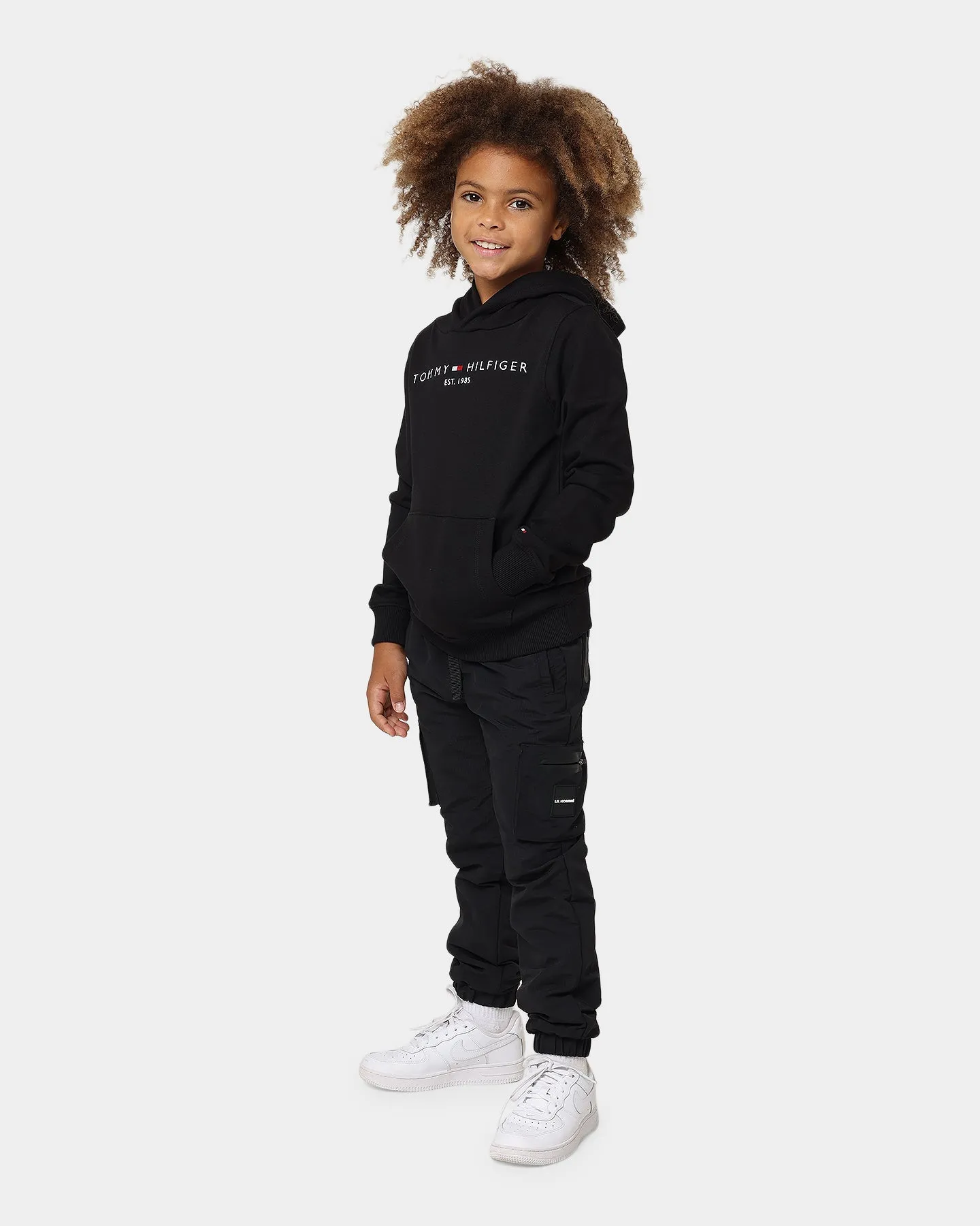 Tommy Hilfiger Kids' Essential Hoodie Black