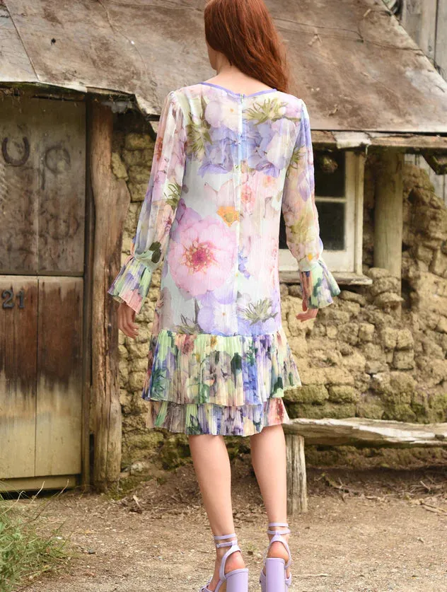 Trelise Cooper Pleat Me Later Tunic- Pastel Floral