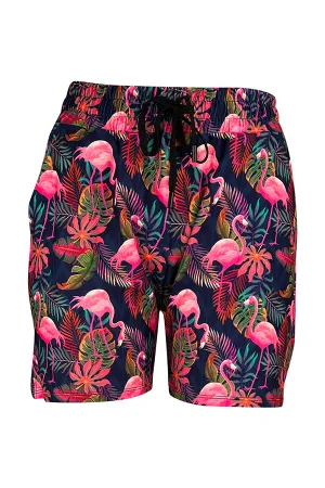 Tropical Flamingo Jogger Shorts